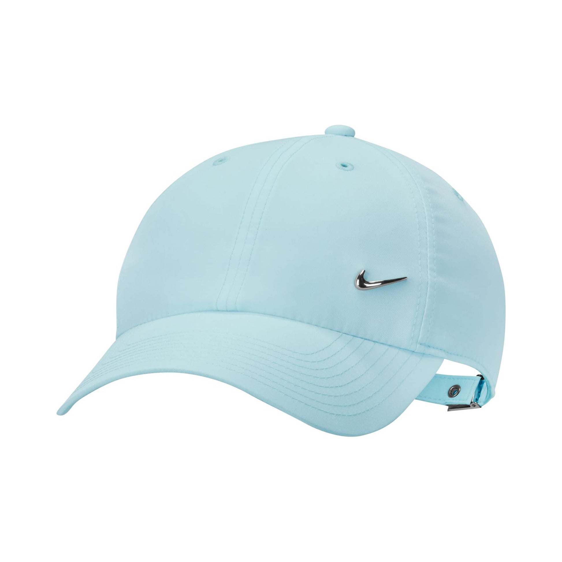 Nike Dri-Fit Club Gorra Unisex - azul claro, plateado
