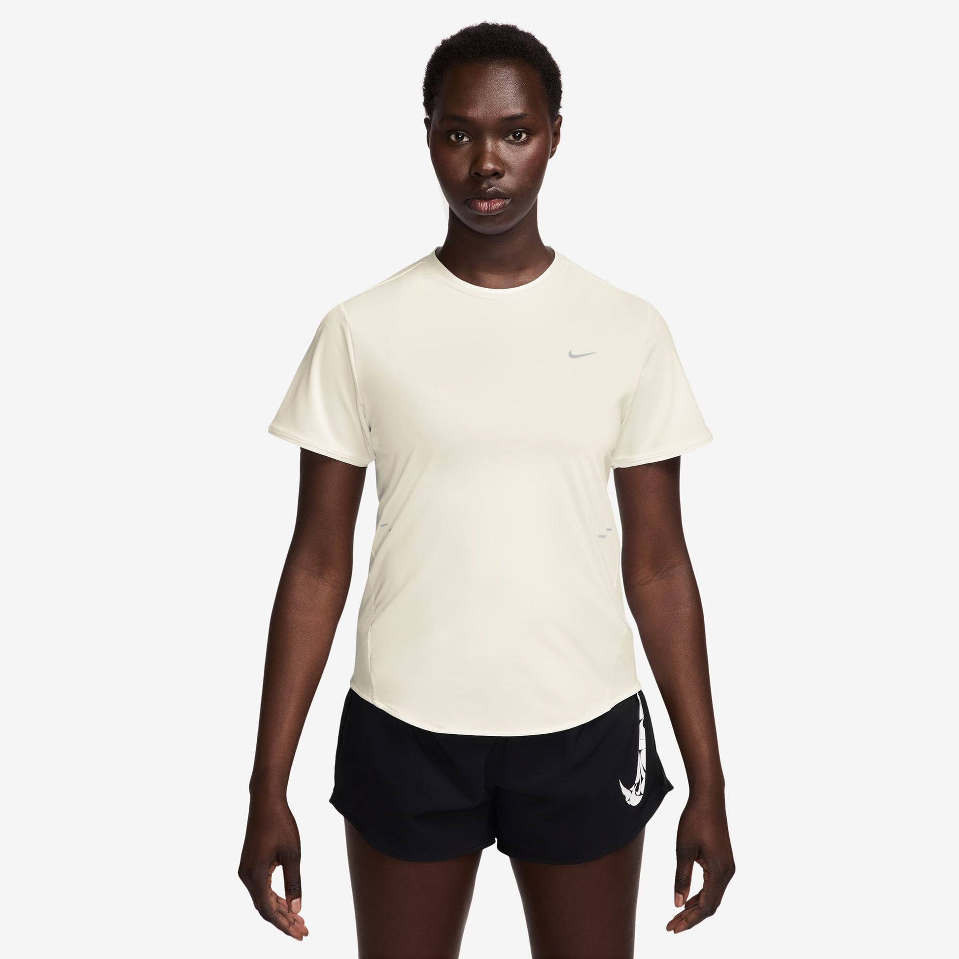 Nike Swift Camiseta de running Mujeres - crema