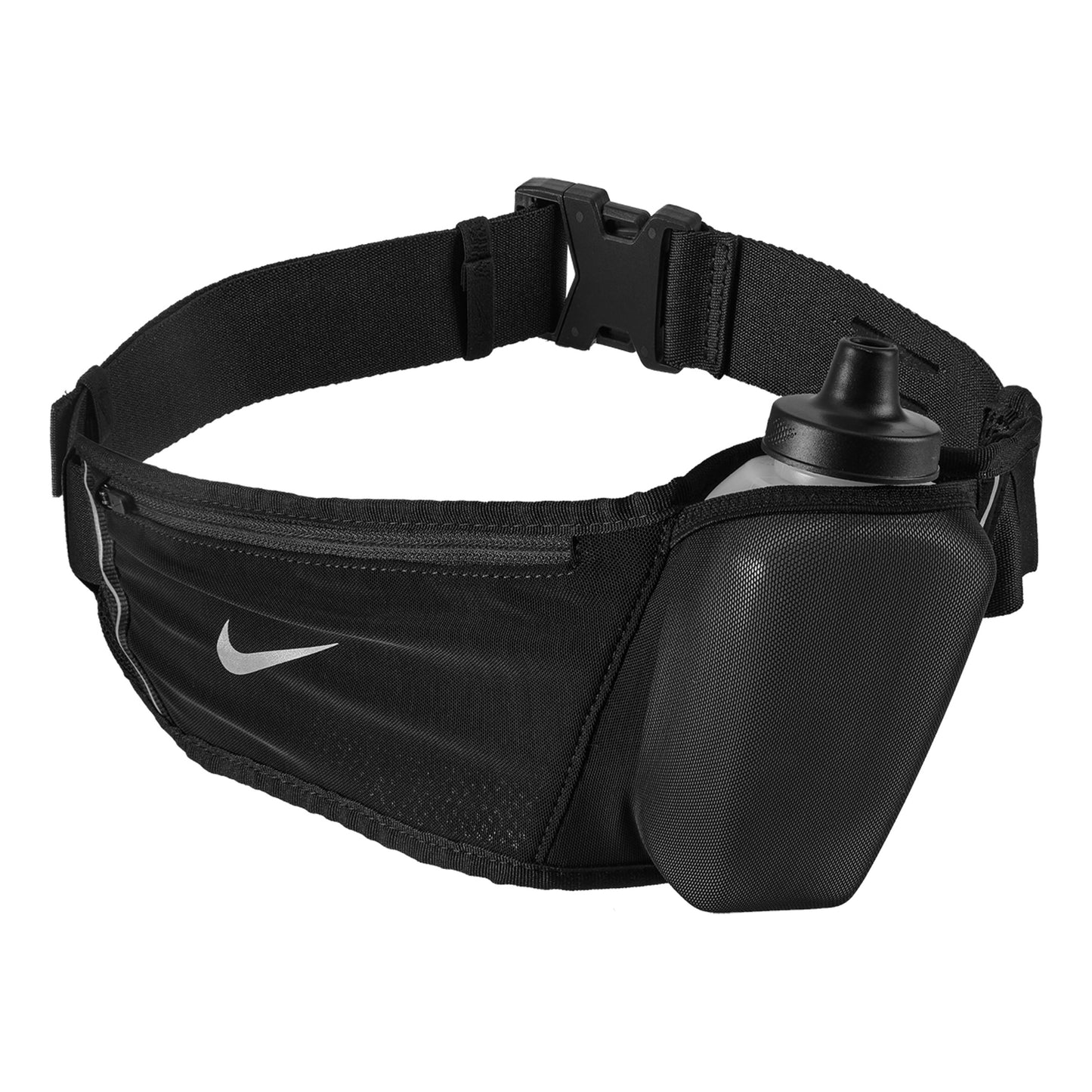 Nike Flex Stride Bottle 354ml Cinturón para bebida - negro
