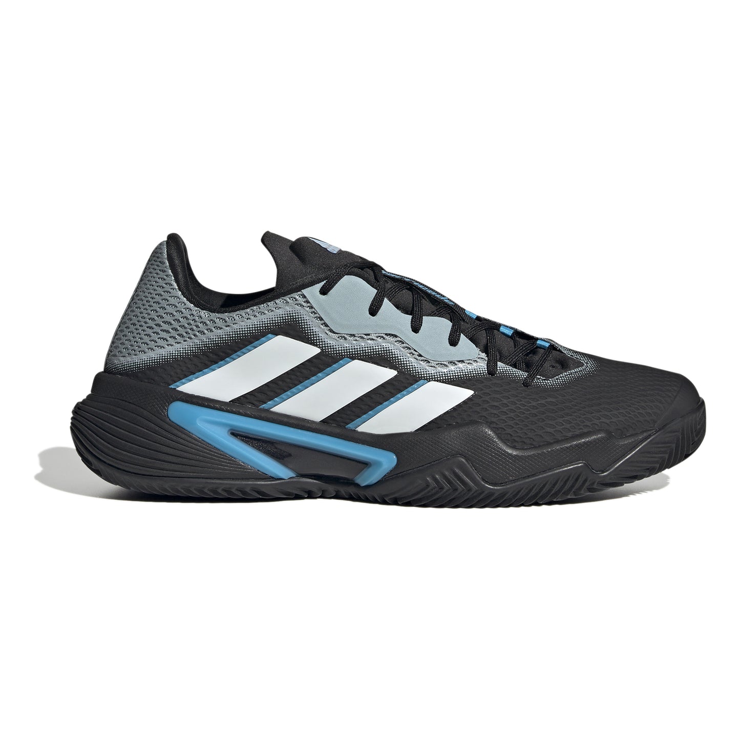 adidas Barricade Zapatilla tierra batida Hombres - negro, gris