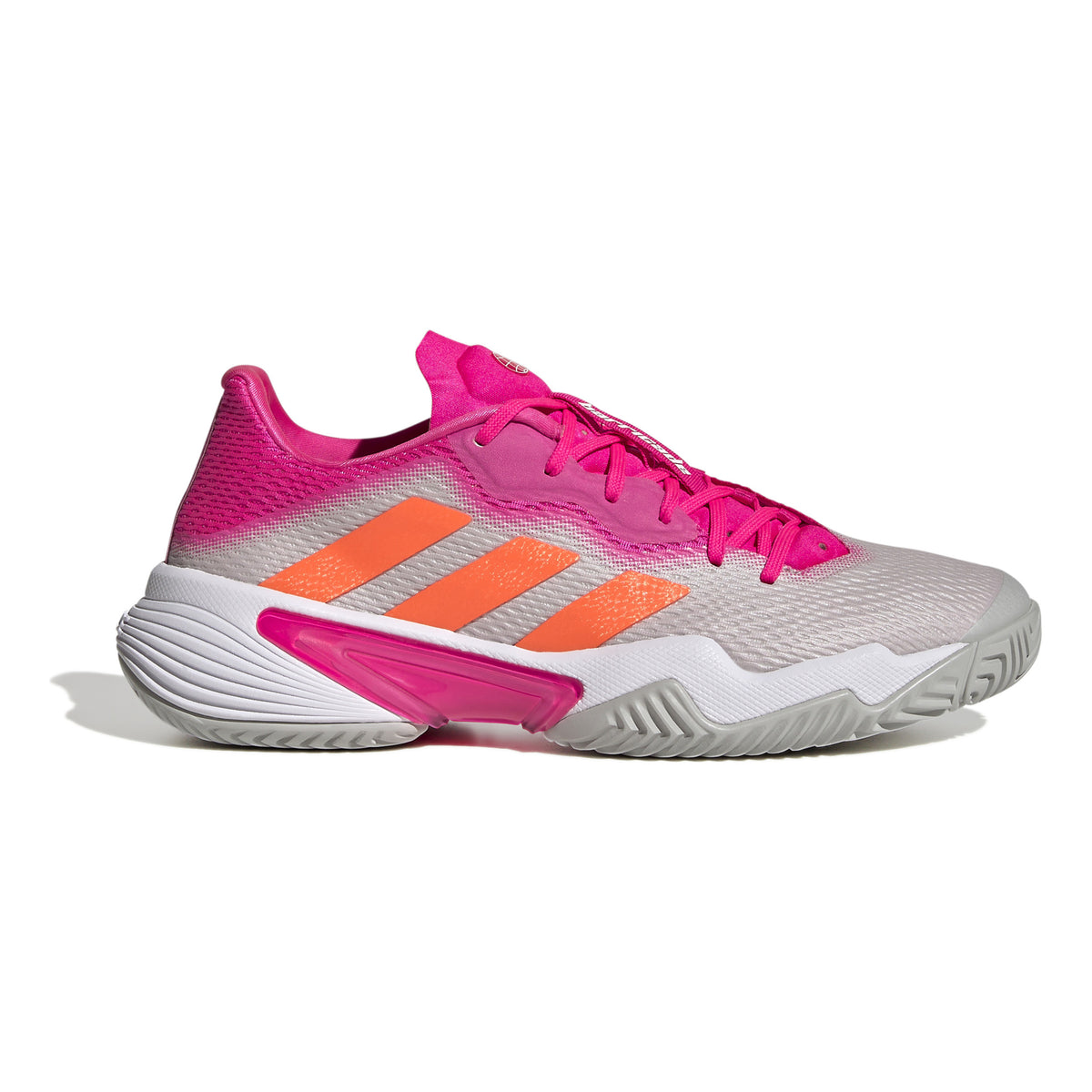adidas Barricade Zapatilla todas las superficies Mujeres - gris claro, rosa