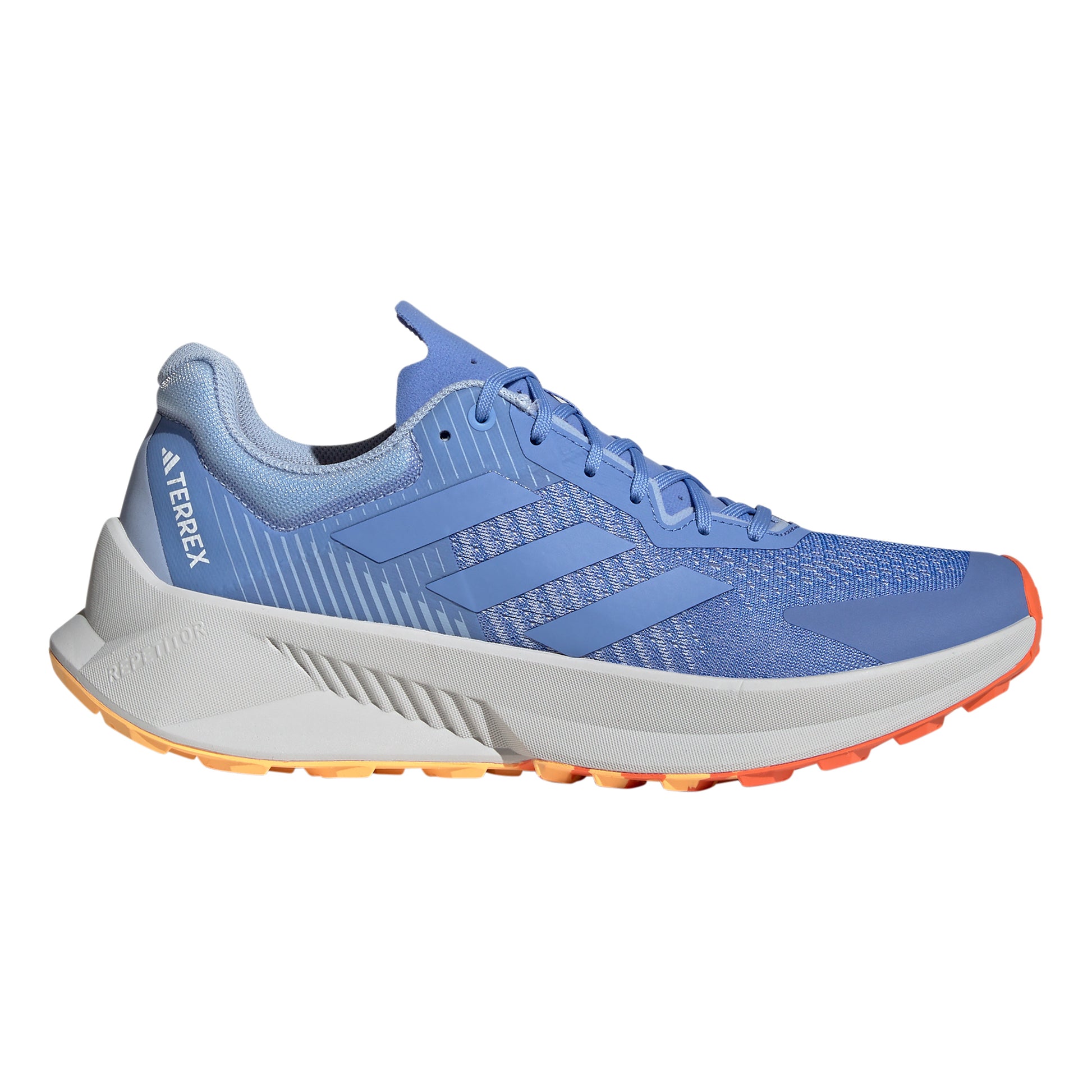 adidas Soulstride Flow Zapatilla trail Hombres - azul, gris