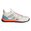 Adizero Ubersonic 4 Zapatilla tierra batida Hombres - blanco, plateado