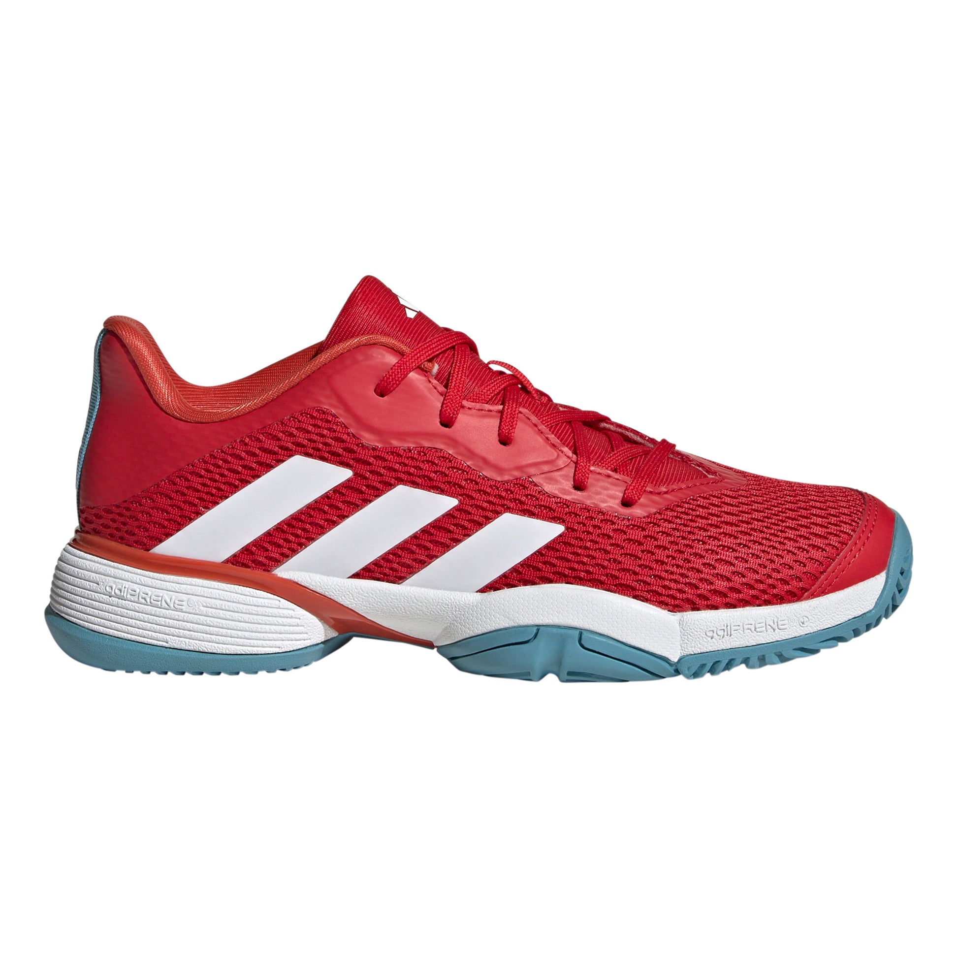 adidas Barricade Zapatilla todas las superficies Niños - rojo, blanco