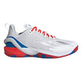 Adizero Cybersonic Zapatilla todas las superficies Hombres - blanco, rojo
