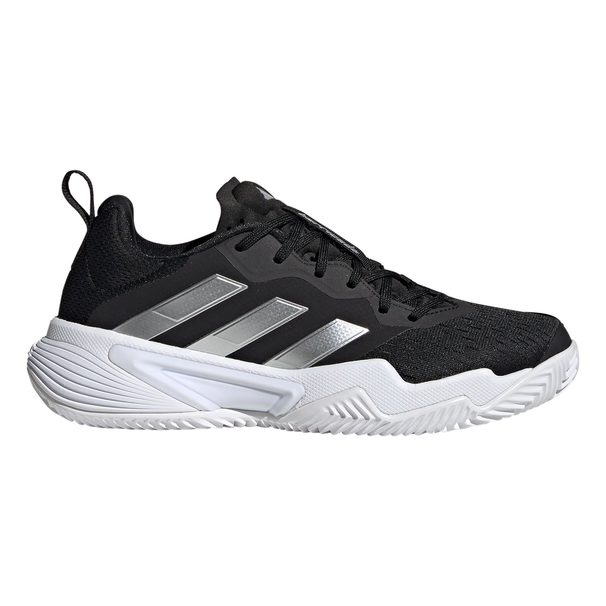 adidas Barricade Zapatilla tierra batida Mujeres - negro, plateado