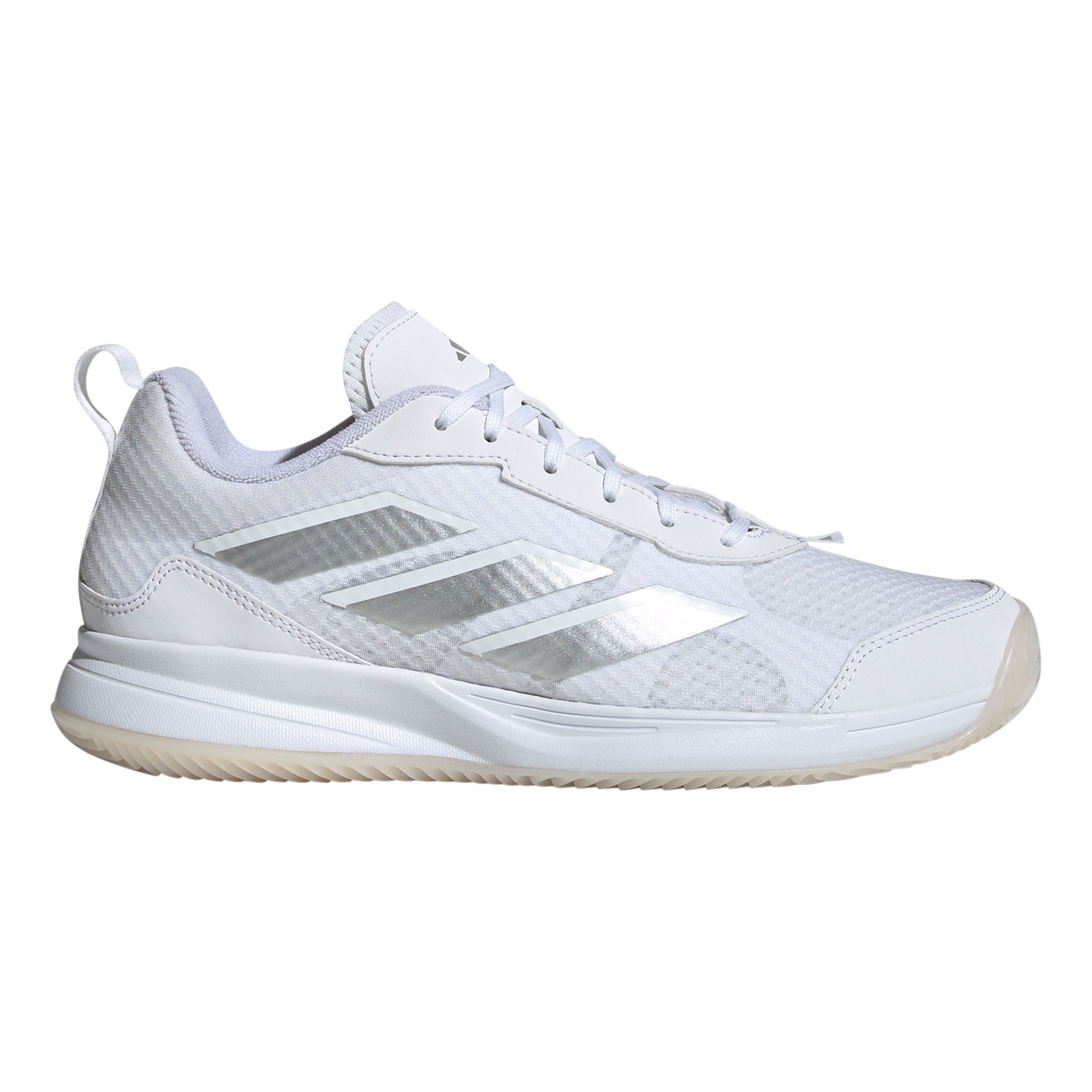 adidas Avaflash Zapatilla tierra batida Mujeres - blanco, plateado