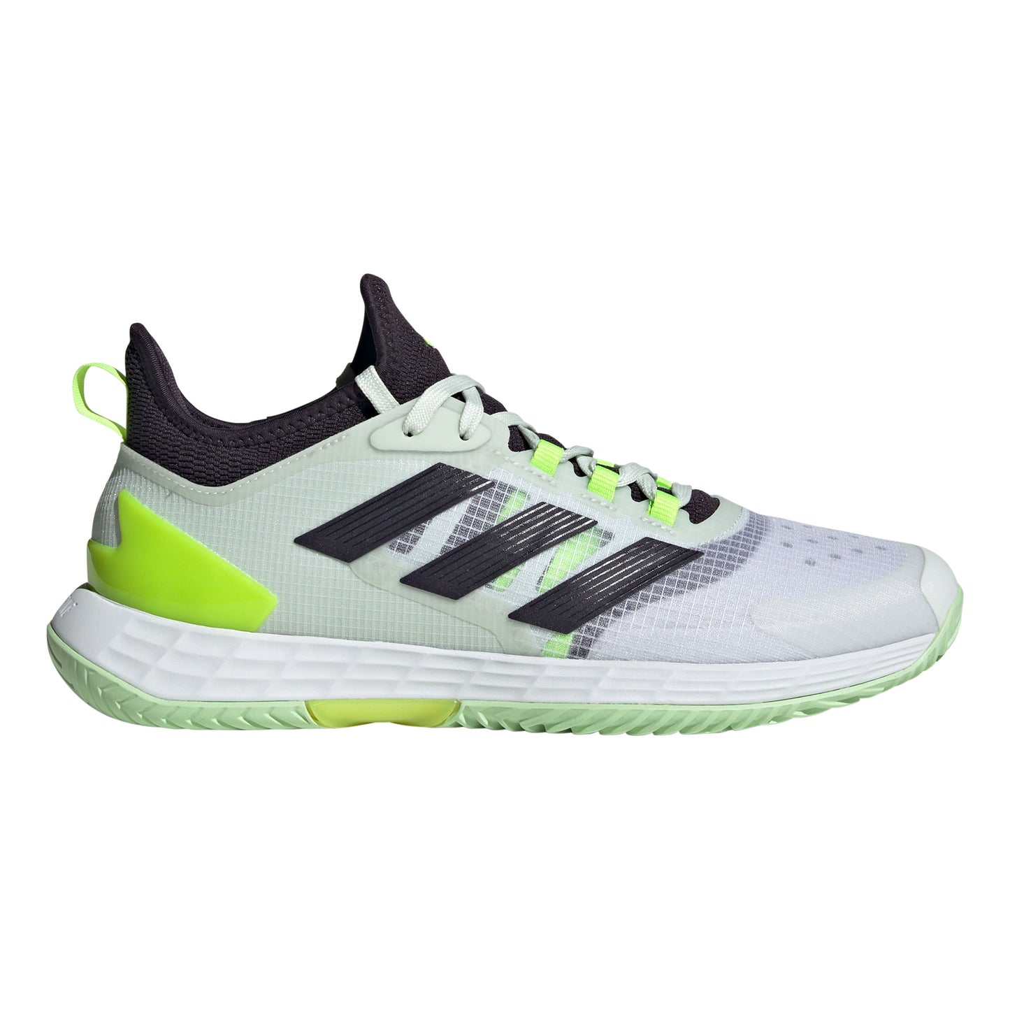 adidas adizero Ubersonic 4.1 Zapatilla todas las superficies Hombres - blanco, verde neón