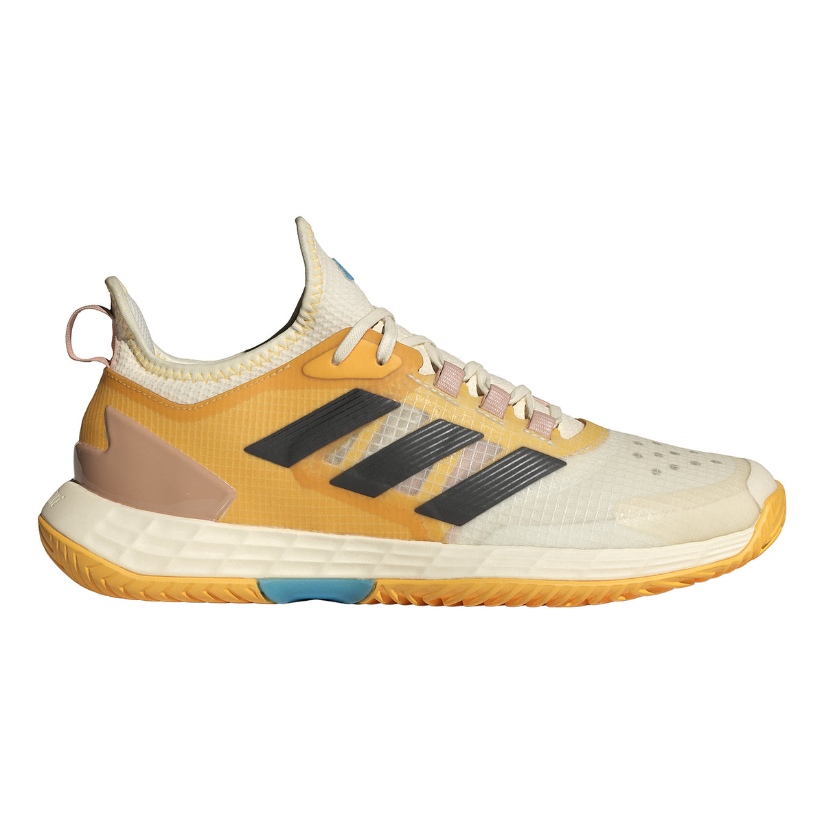 adidas adizero Ubersonic 4.1 Zapatilla todas las superficies Mujeres - blanco, caramelo