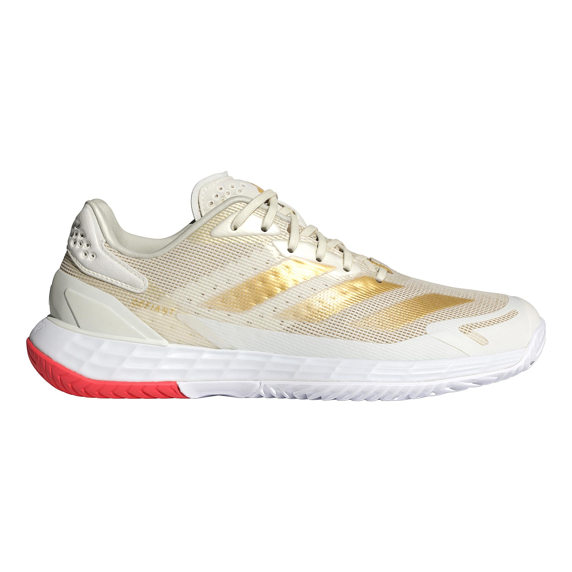 adidas Defiant Speed 2 Zapatilla todas las superficies Mujeres - crema, dorado