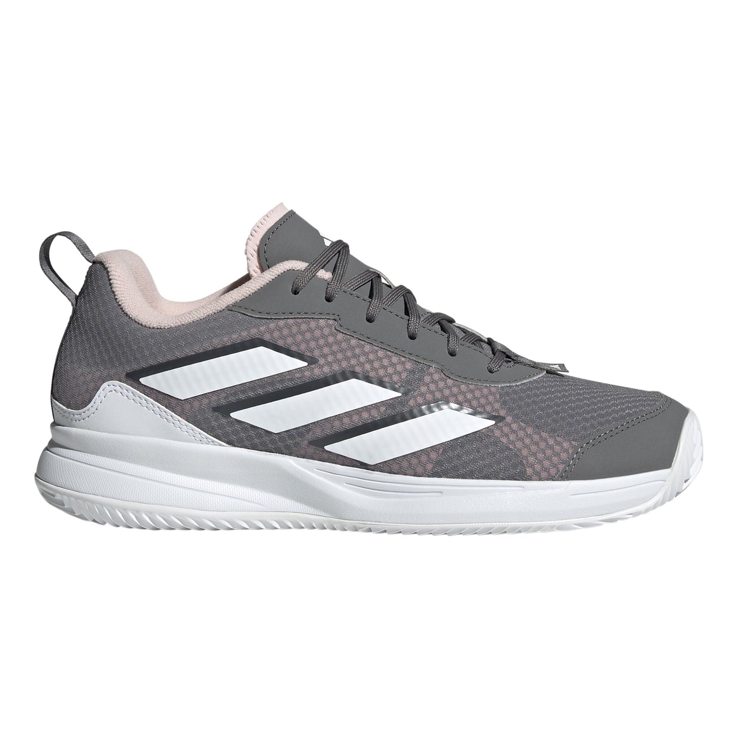 adidas Avaflash Zapatilla tierra batida Mujeres - gris, rosa