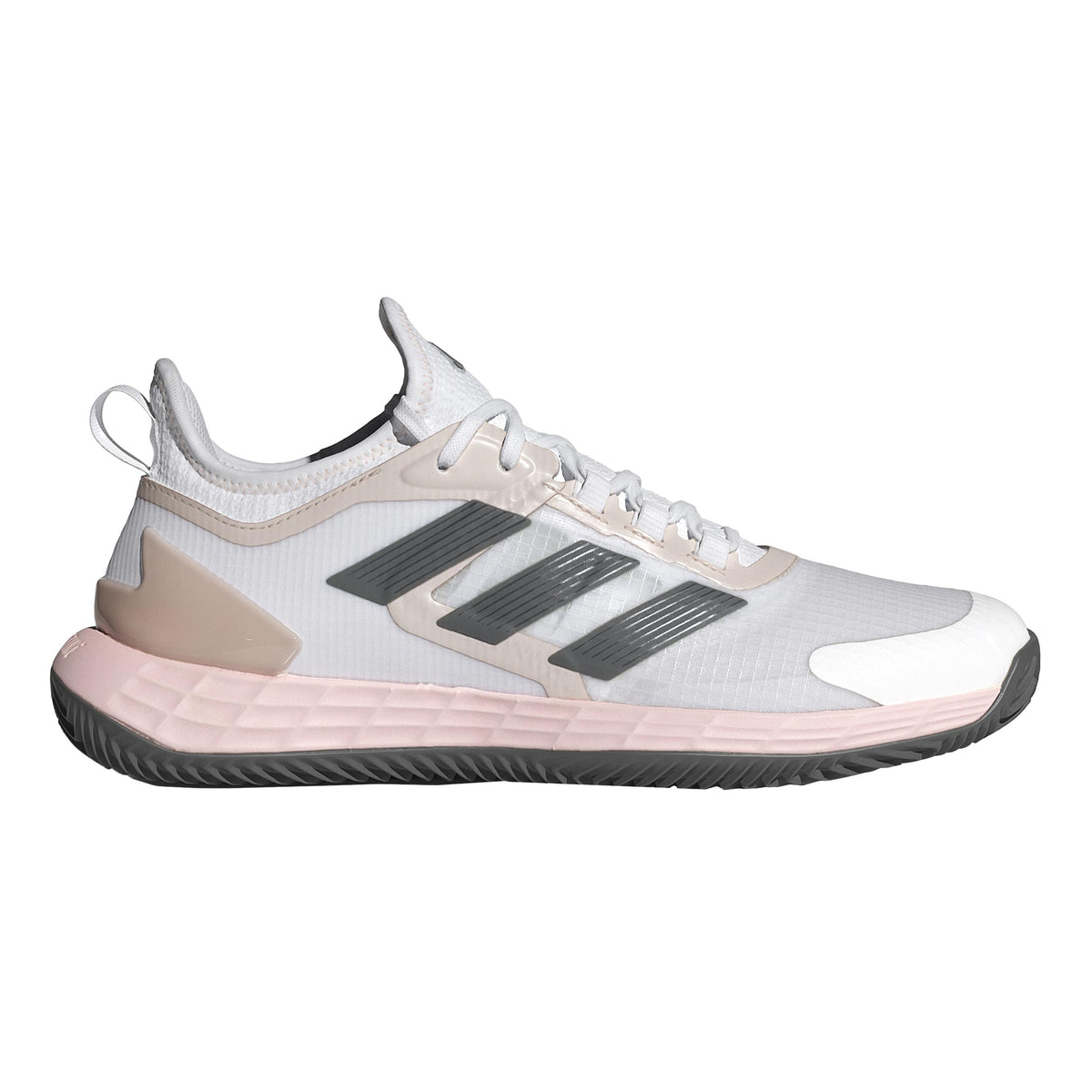 adidas adizero Ubersonic 4.1 Zapatilla tierra batida Mujeres - gris claro, rosa