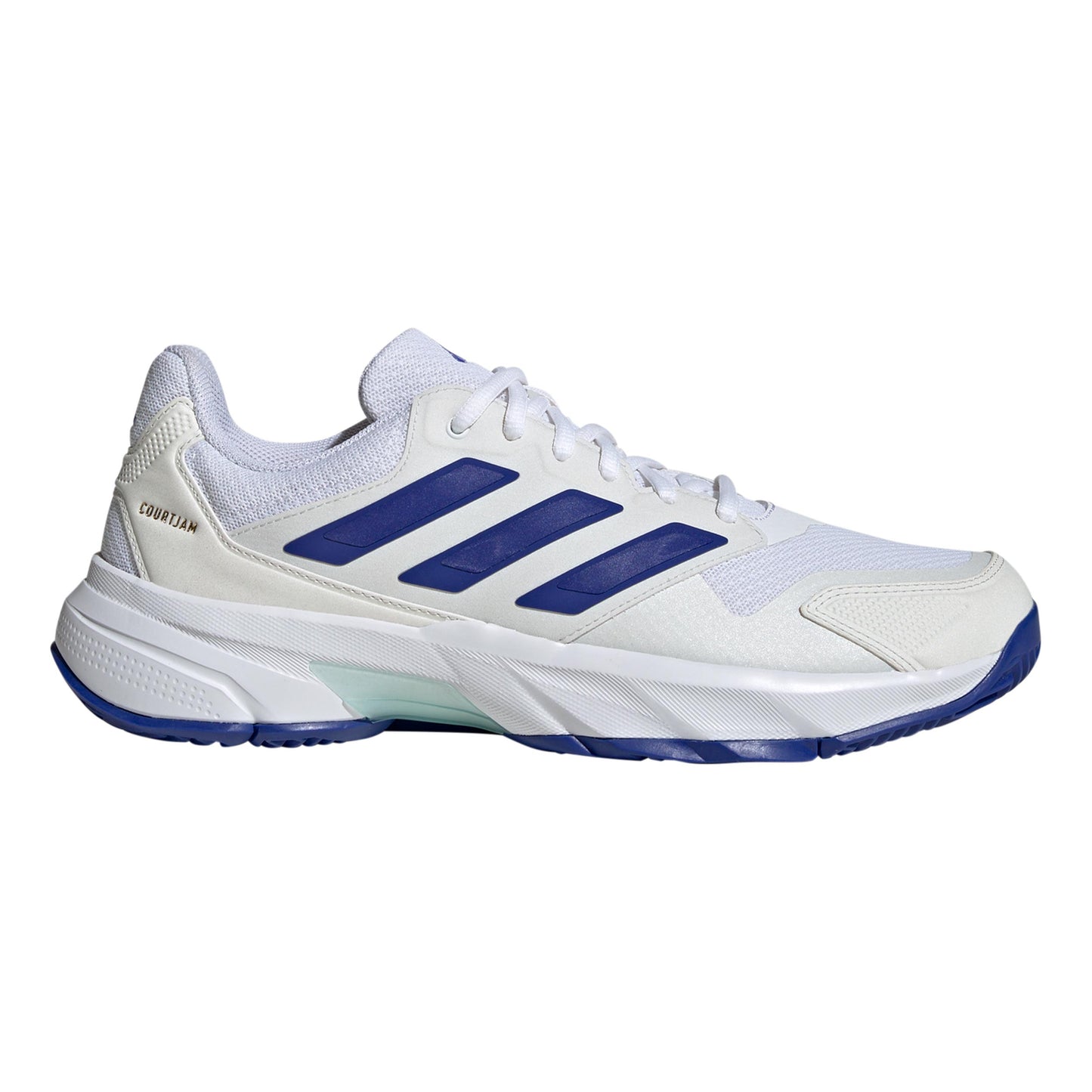 adidas CourtJam Control 3 Zapatilla todas las superficies Hombres - blanco, azul