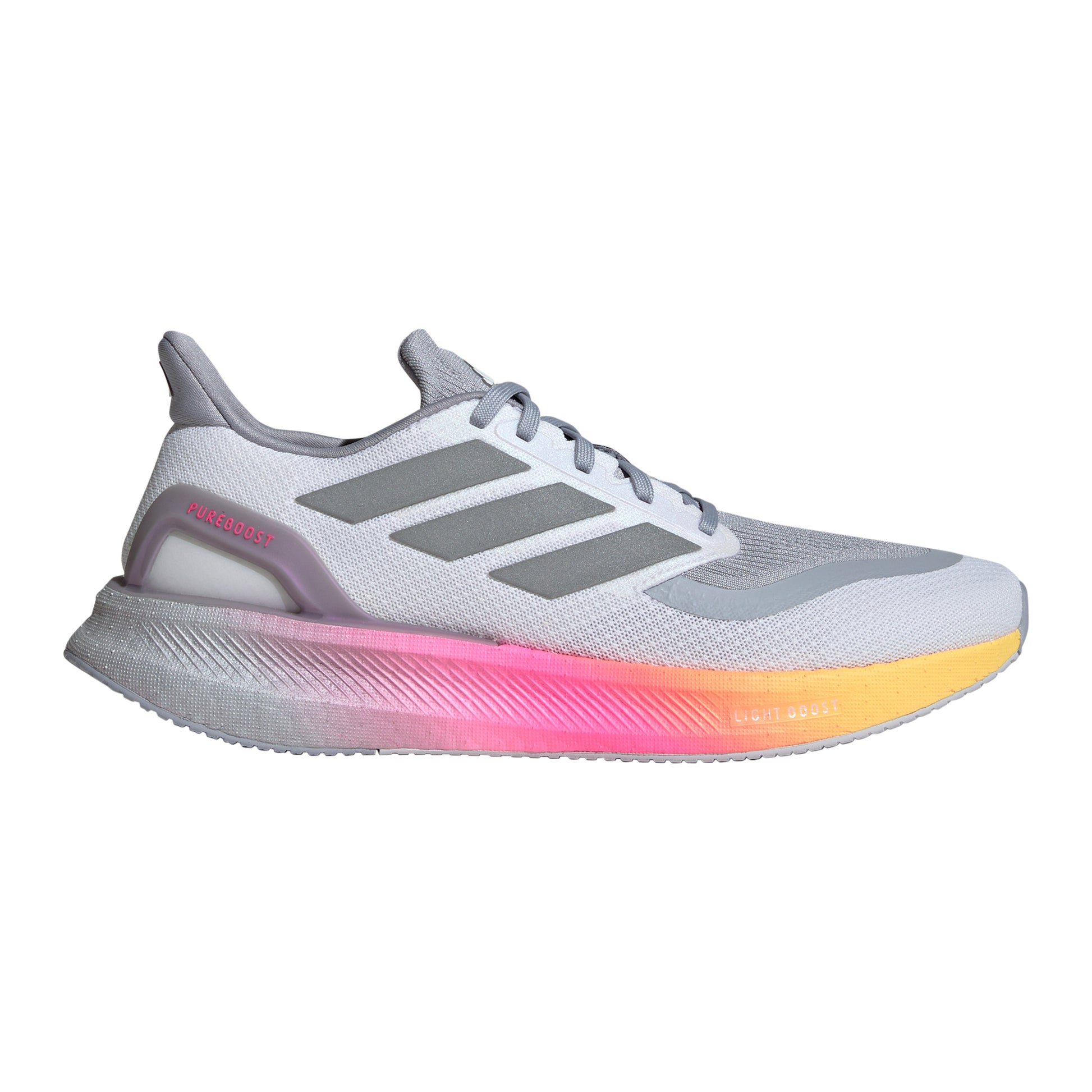 adidas Pureboost 5 Zapatilla neutral Hombres - blanco, gris
