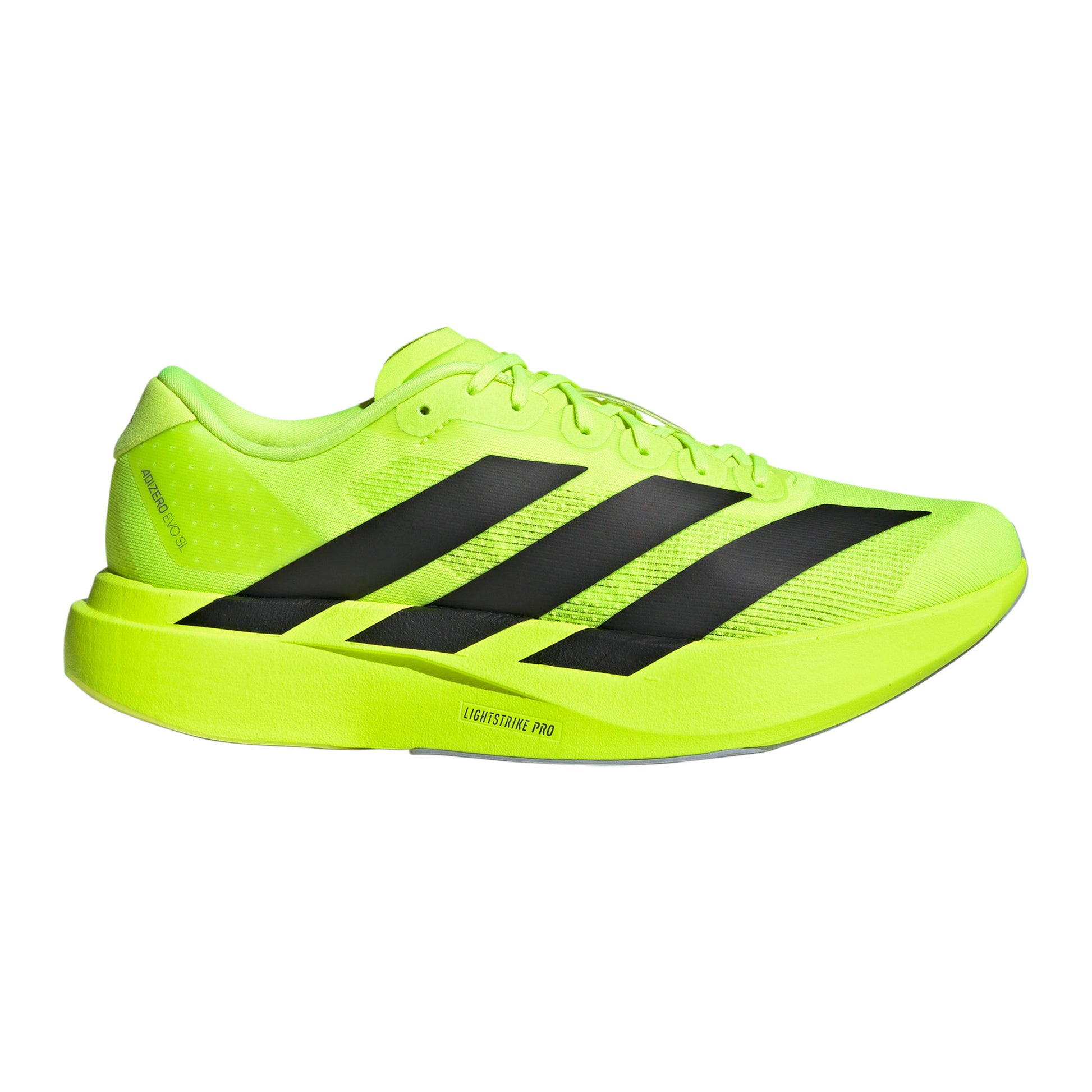 adidas adizero Evo SL Zapatilla de competición Hombres - amarillo neón, negro