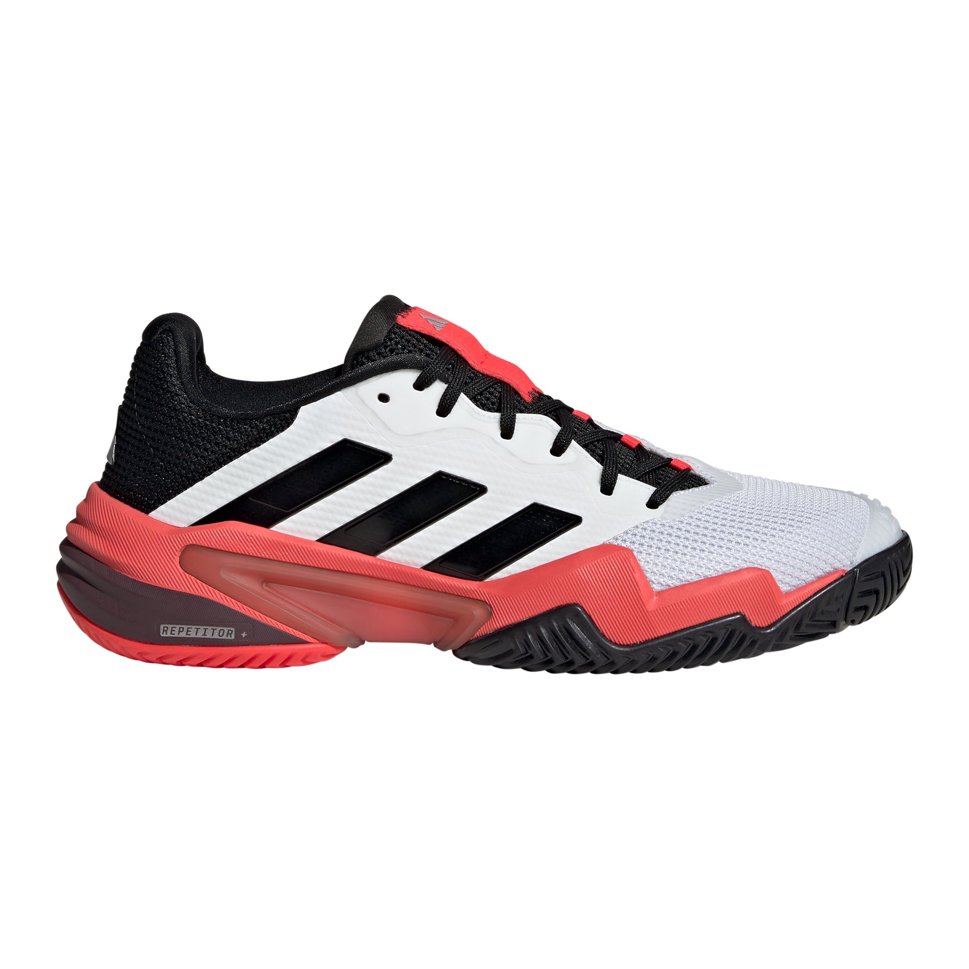 adidas Barricade Zapatilla todas las superficies Hombres - blanco, coral