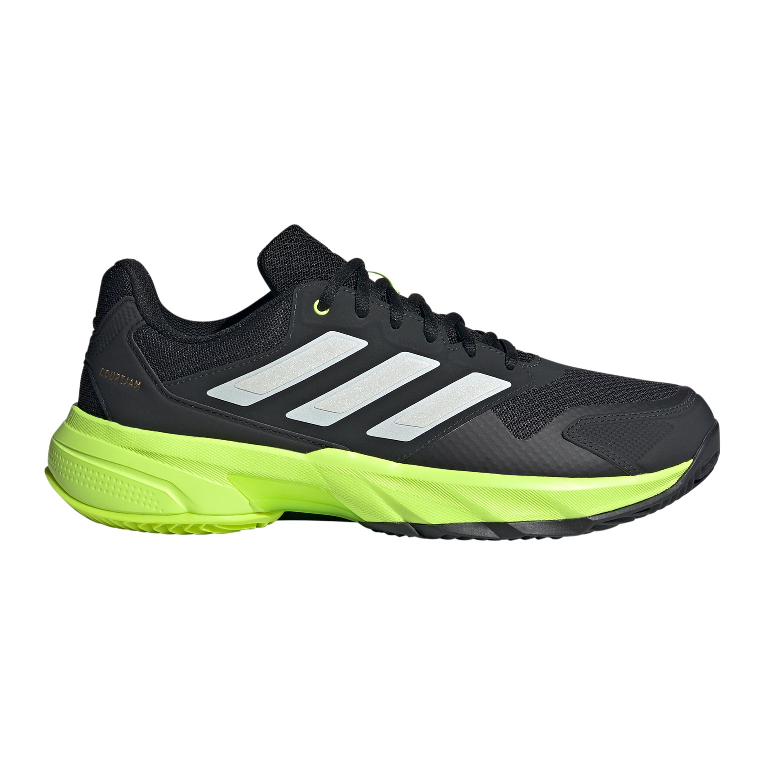 adidas CourtJam Control 3 Zapatilla todas las superficies Hombres - negro, lima