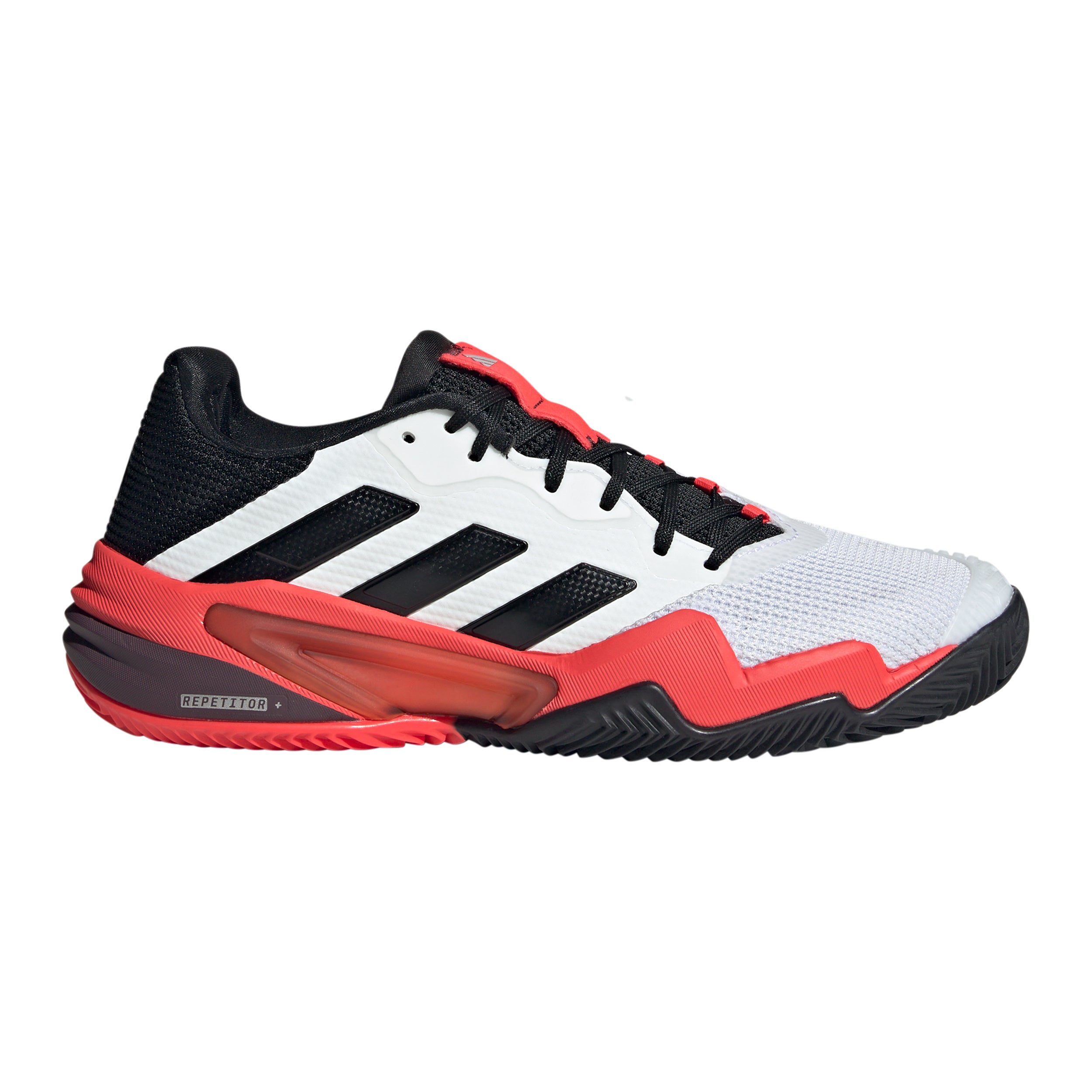 adidas Barricade 13 Zapatilla tierra batida Hombres - blanco, negro