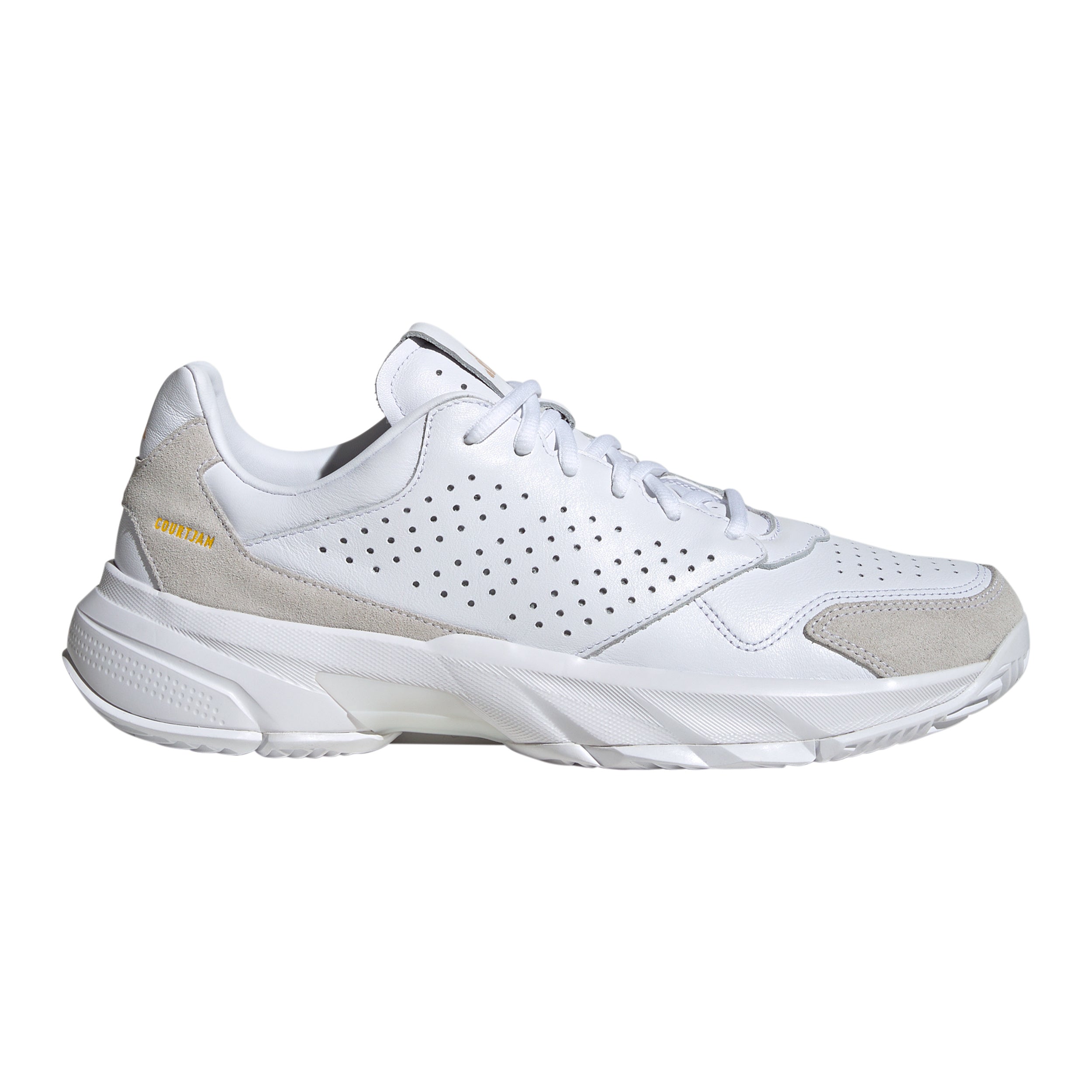 adidas CourtJam Control 3 Zapatilla todas las superficies Hombres - blanco, beige