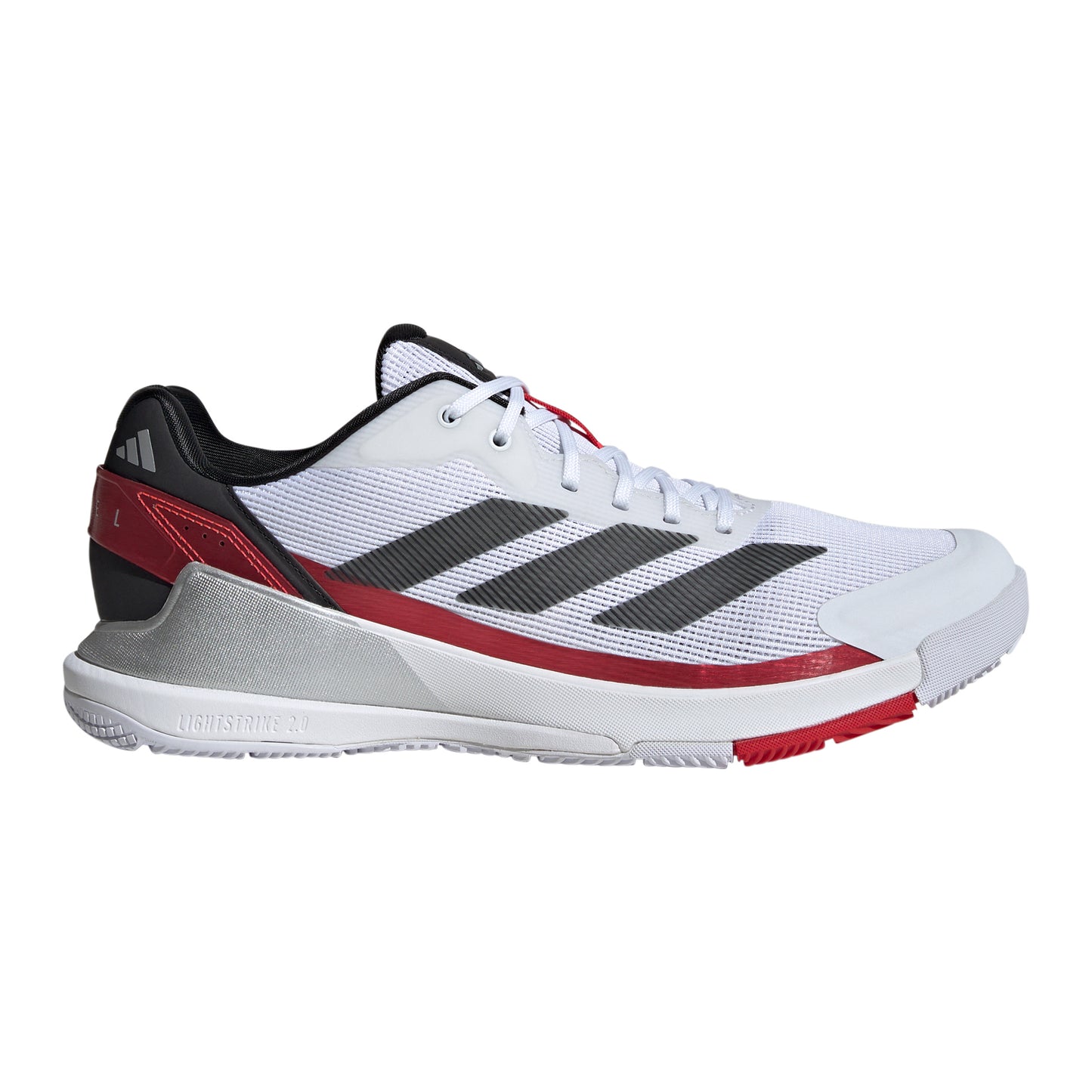 adidas Crazyquick LS Zapatilla de pádel Hombres - blanco, negro
