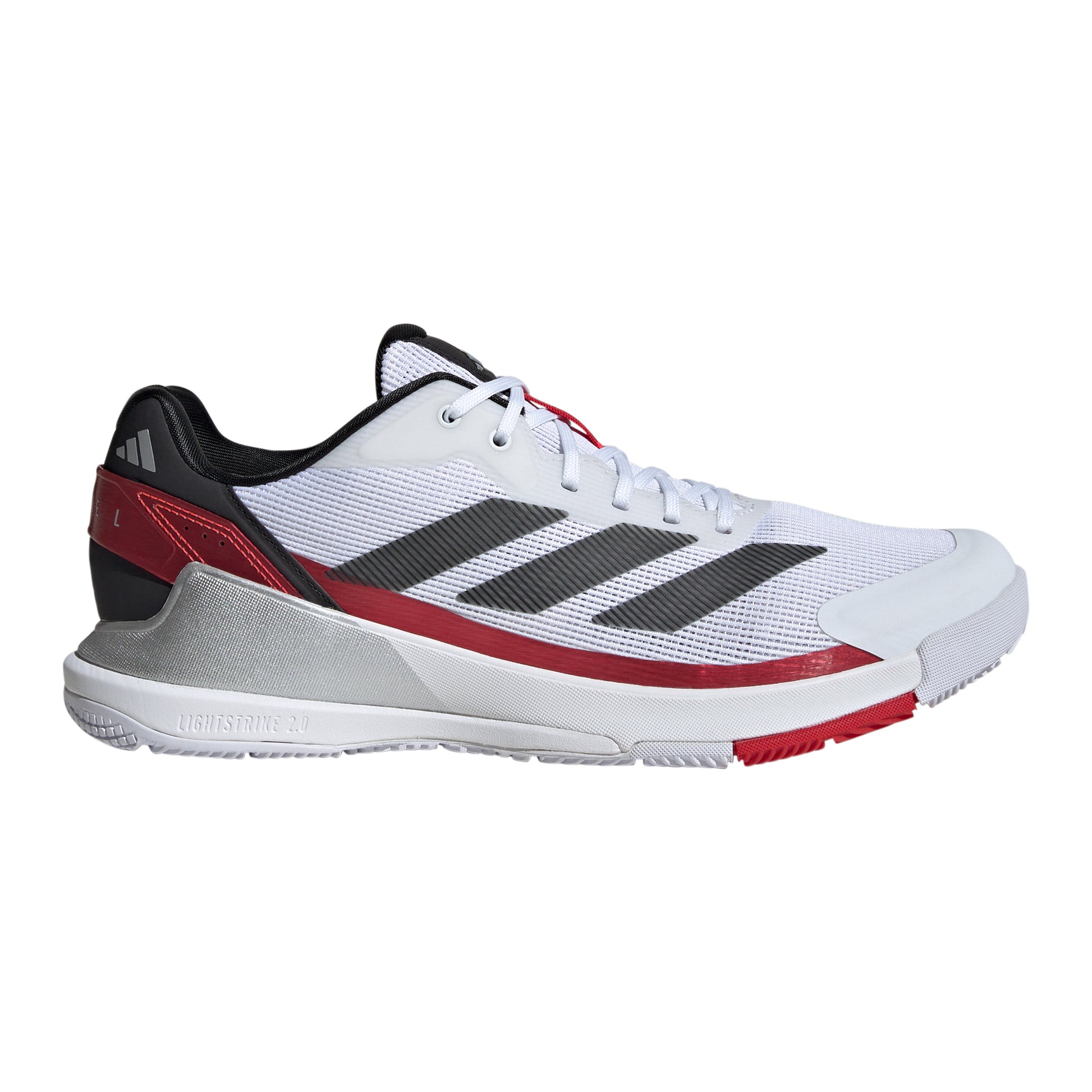 adidas Crazyquick LS Zapatilla de pádel Hombres - blanco, negro