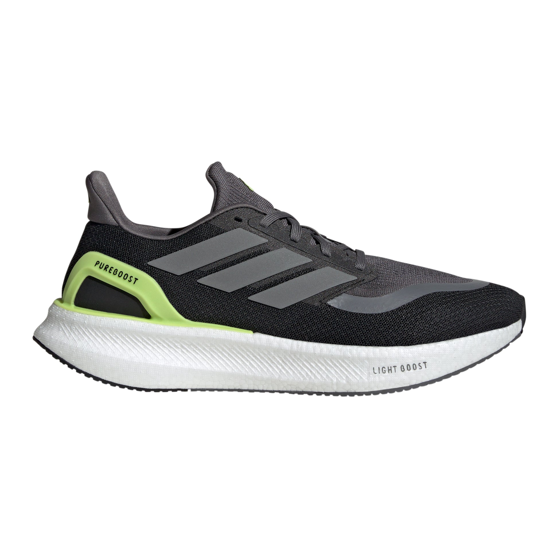 adidas Pureboost 5 Zapatilla neutral Hombres - negro, lima