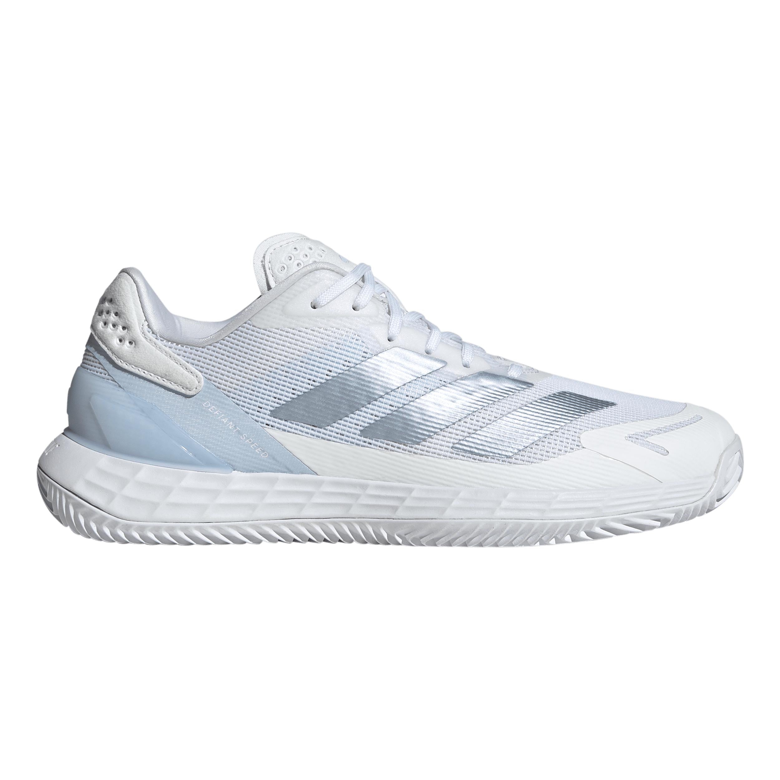 adidas Defiant Speed 2 Zapatilla tierra batida Mujeres - blanco, azul claro