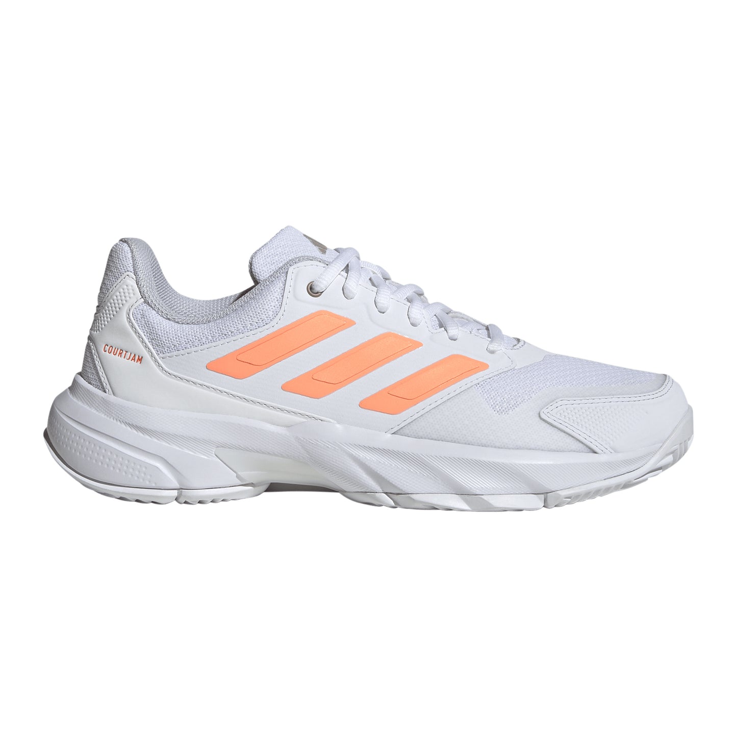 adidas CourtJam Control 3 Zapatilla todas las superficies Mujeres - gris claro, albaricoque