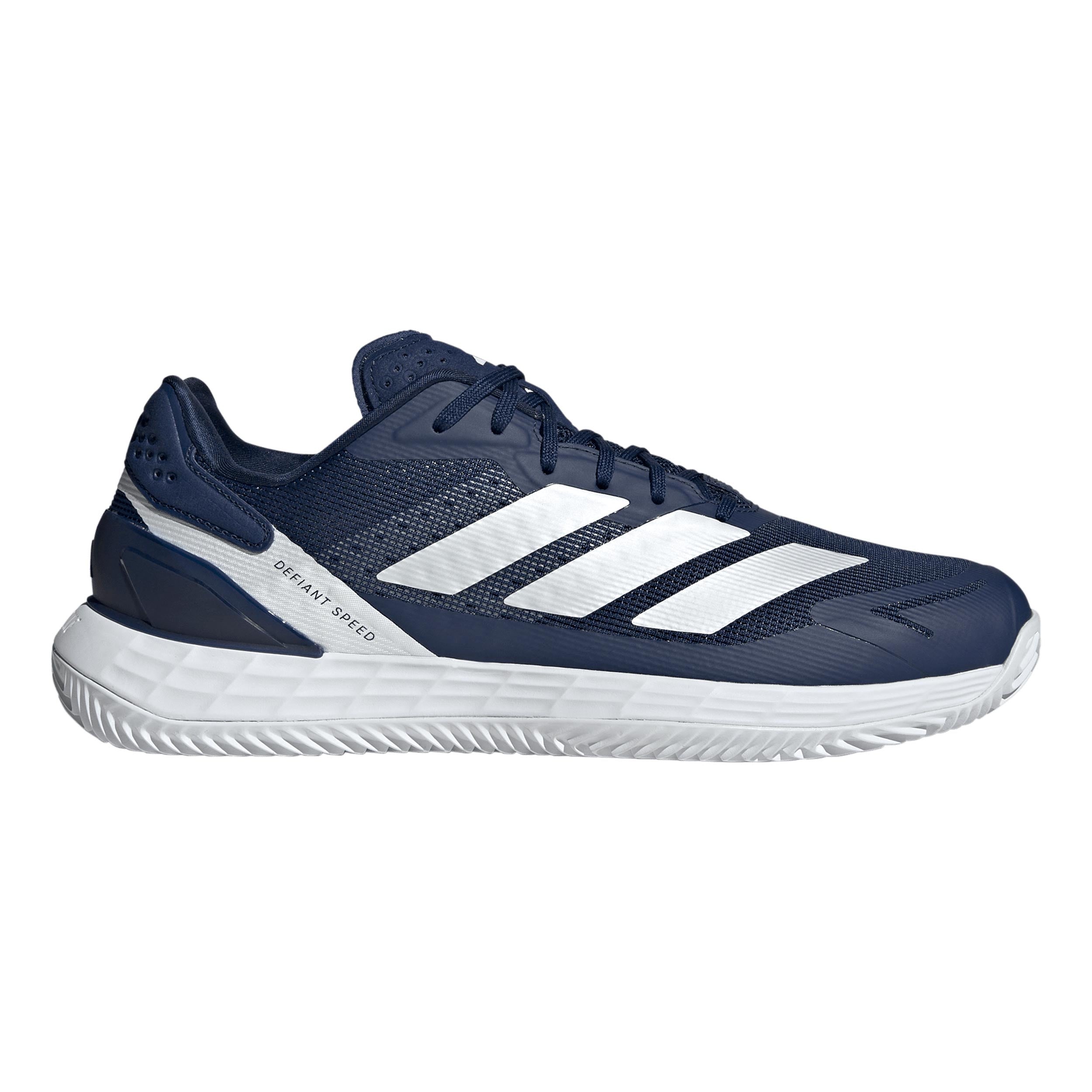 adidas Defiant Speed 2 Zapatilla tierra batida Hombres - azul oscuro, plateado