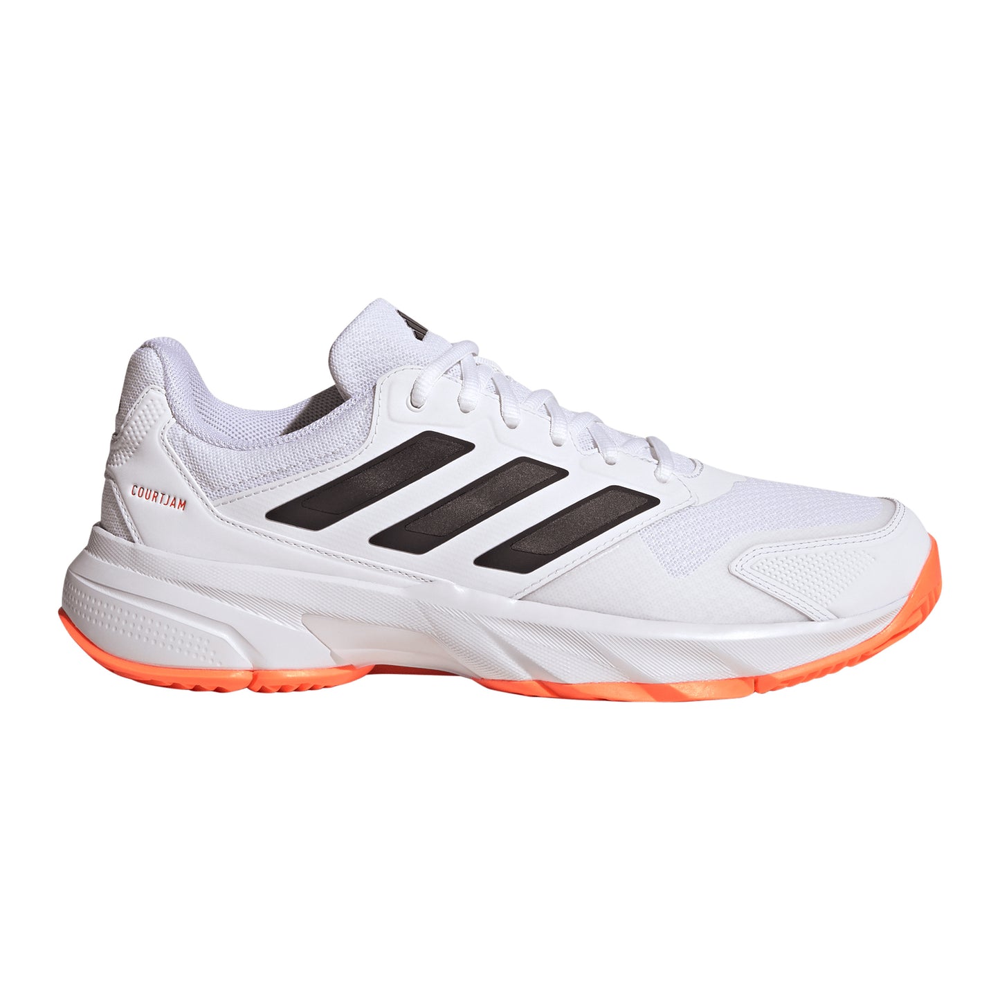 adidas CourtJam Control 3 Zapatilla todas las superficies Hombres - blanco, naranja