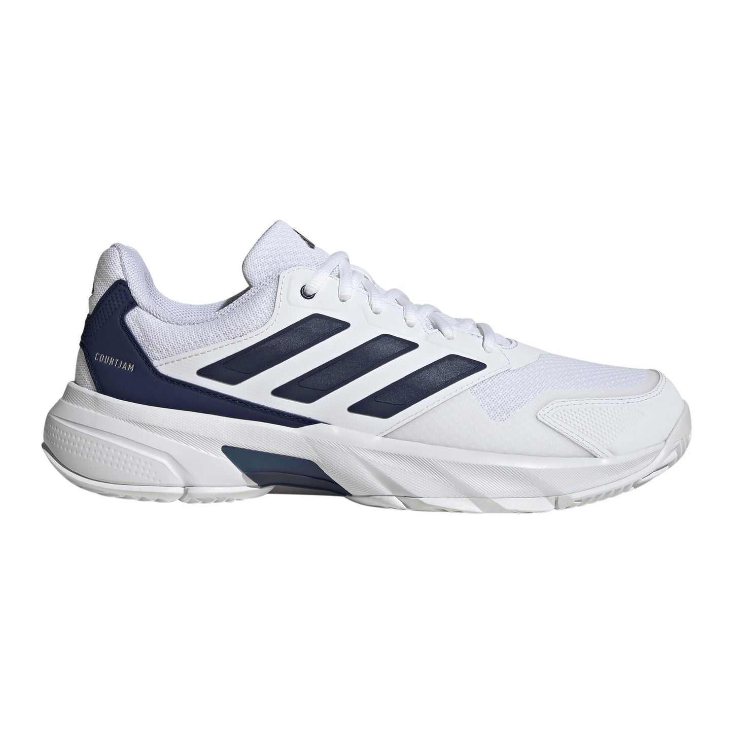 adidas CourtJam Control 3 Zapatilla todas las superficies Hombres - blanco, azul oscuro
