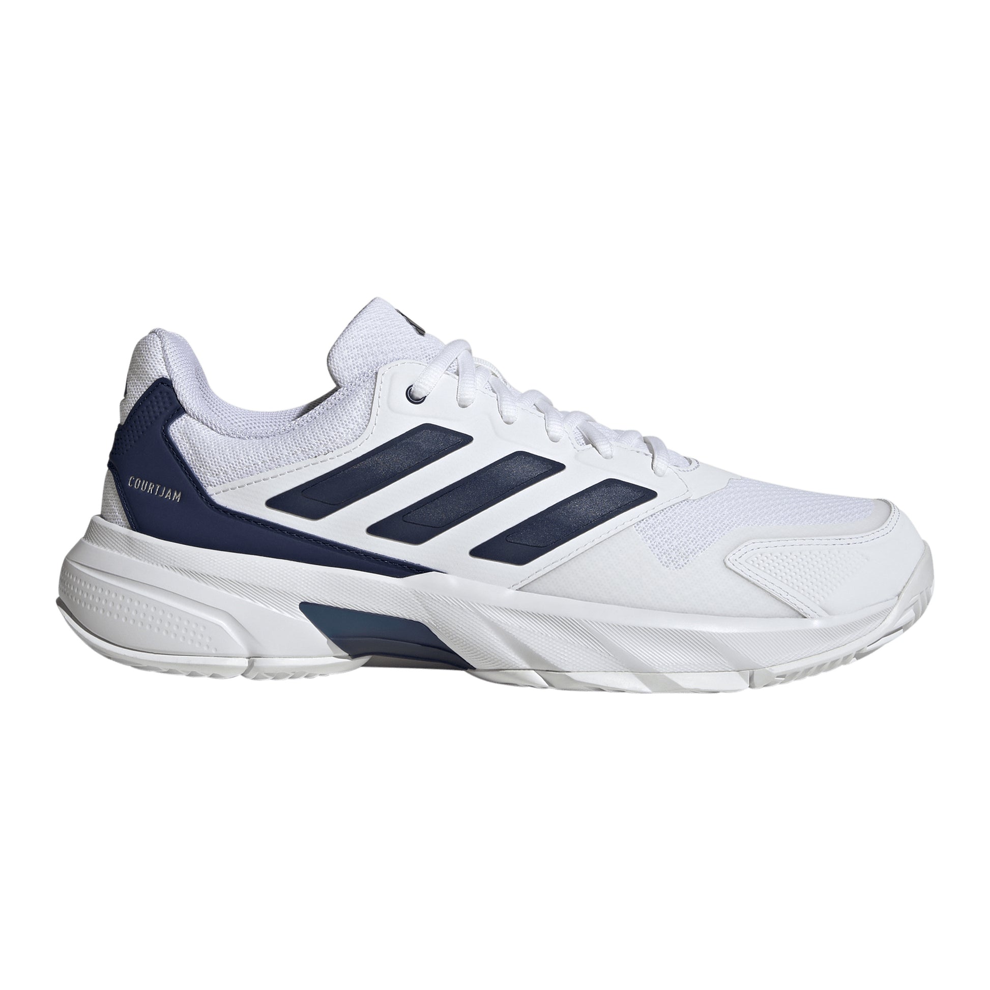 adidas CourtJam Control 3 Zapatilla todas las superficies Hombres - blanco, azul oscuro