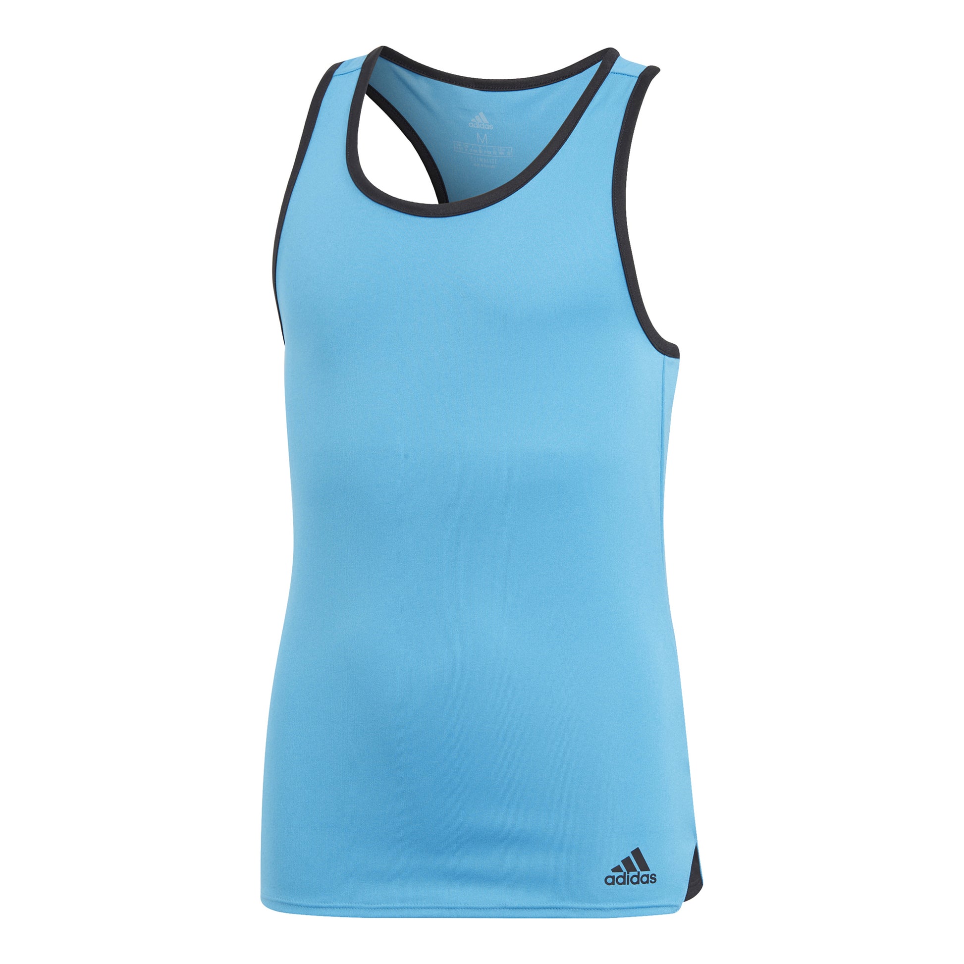 adidas Club Camiseta de tirantes Chicas - azul claro, negro