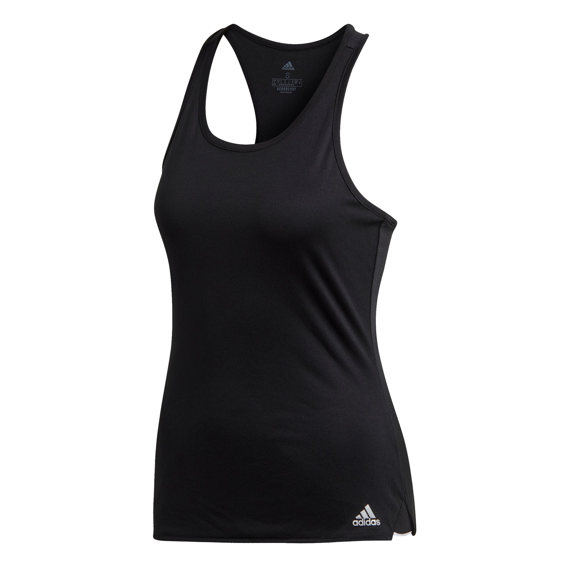 adidas Club Camiseta de tirantes Mujeres - negro, plateado