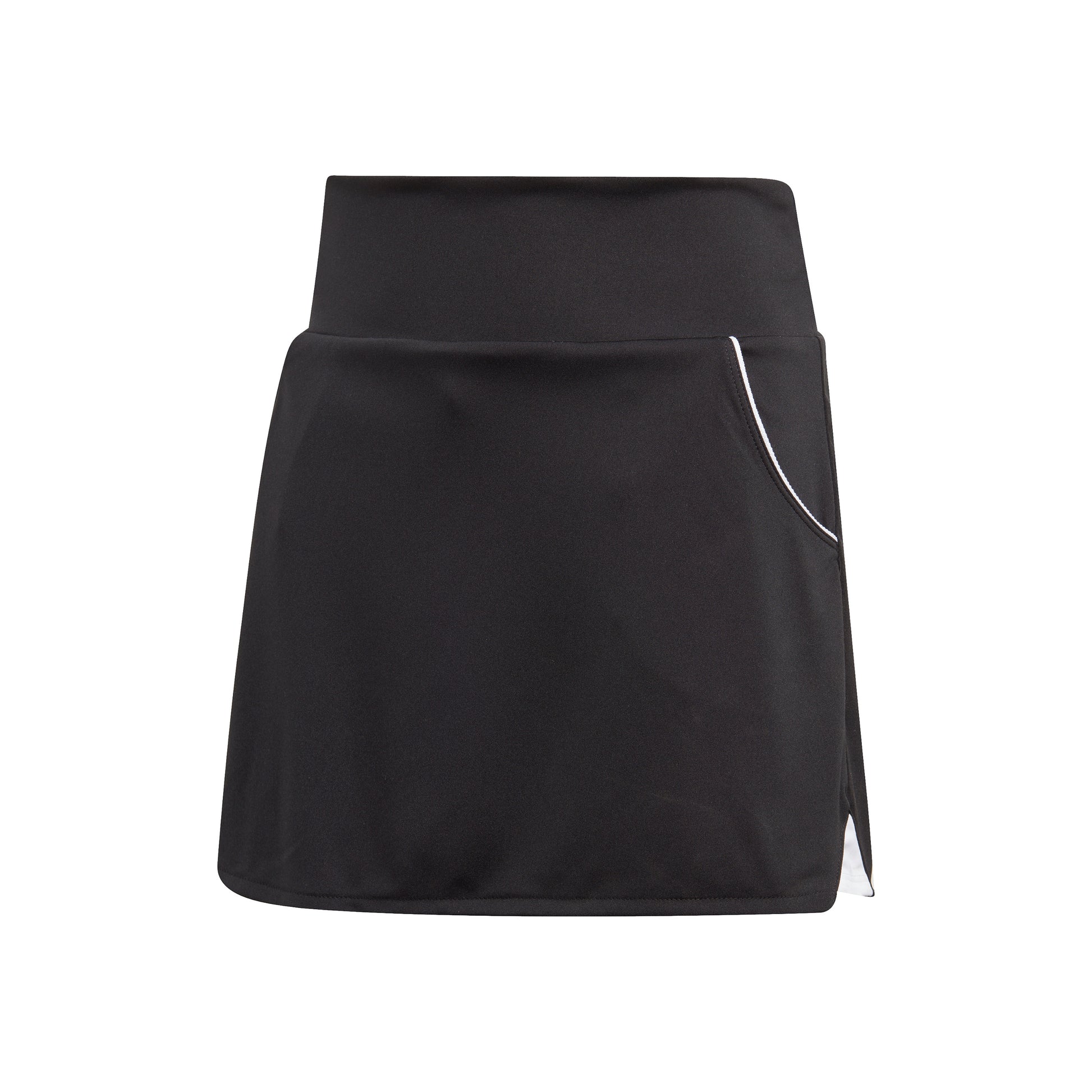 adidas Club Falda Chicas - negro, blanco
