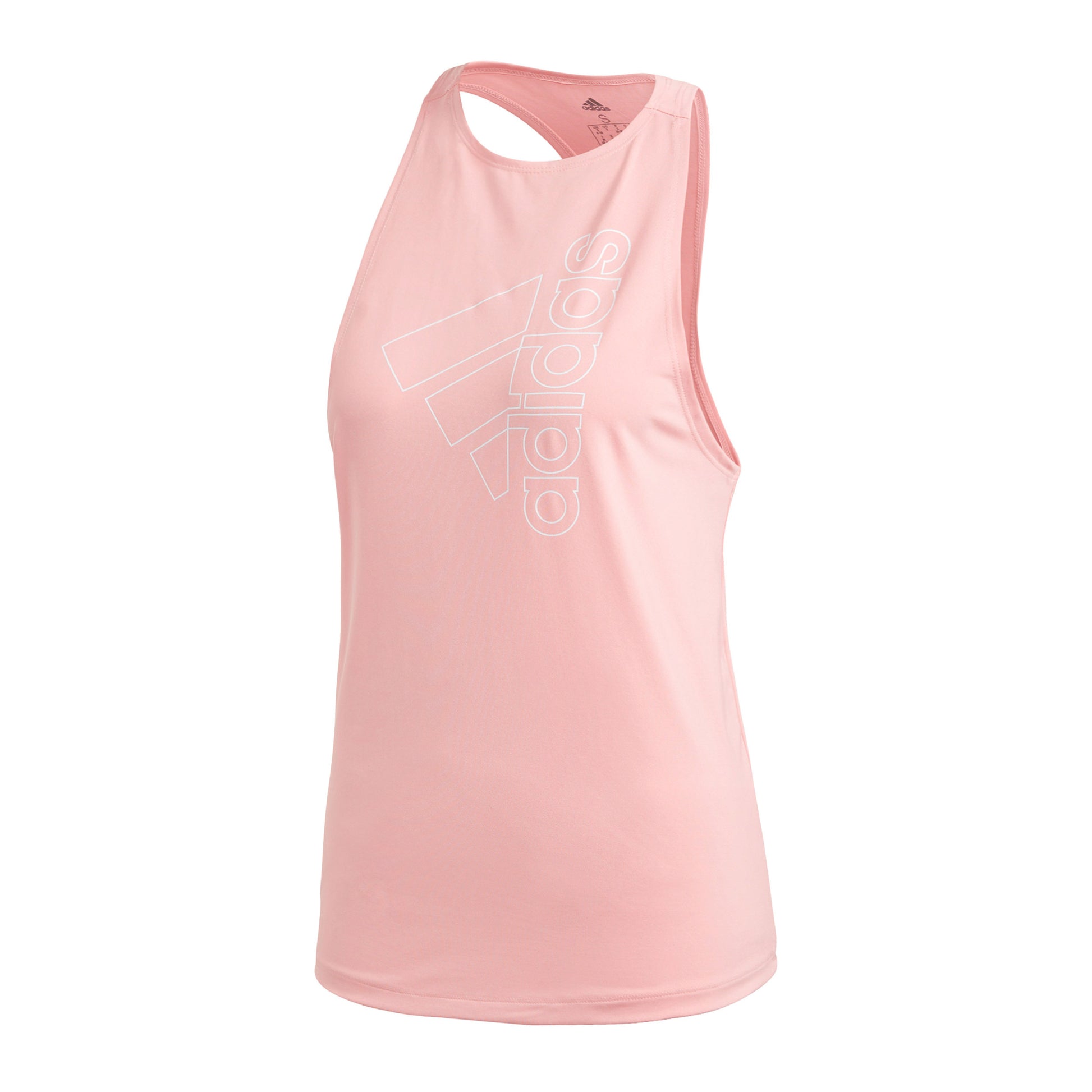 adidas Tech Badge of Sports Camiseta de tirantes Mujeres - rosa, colores naturales