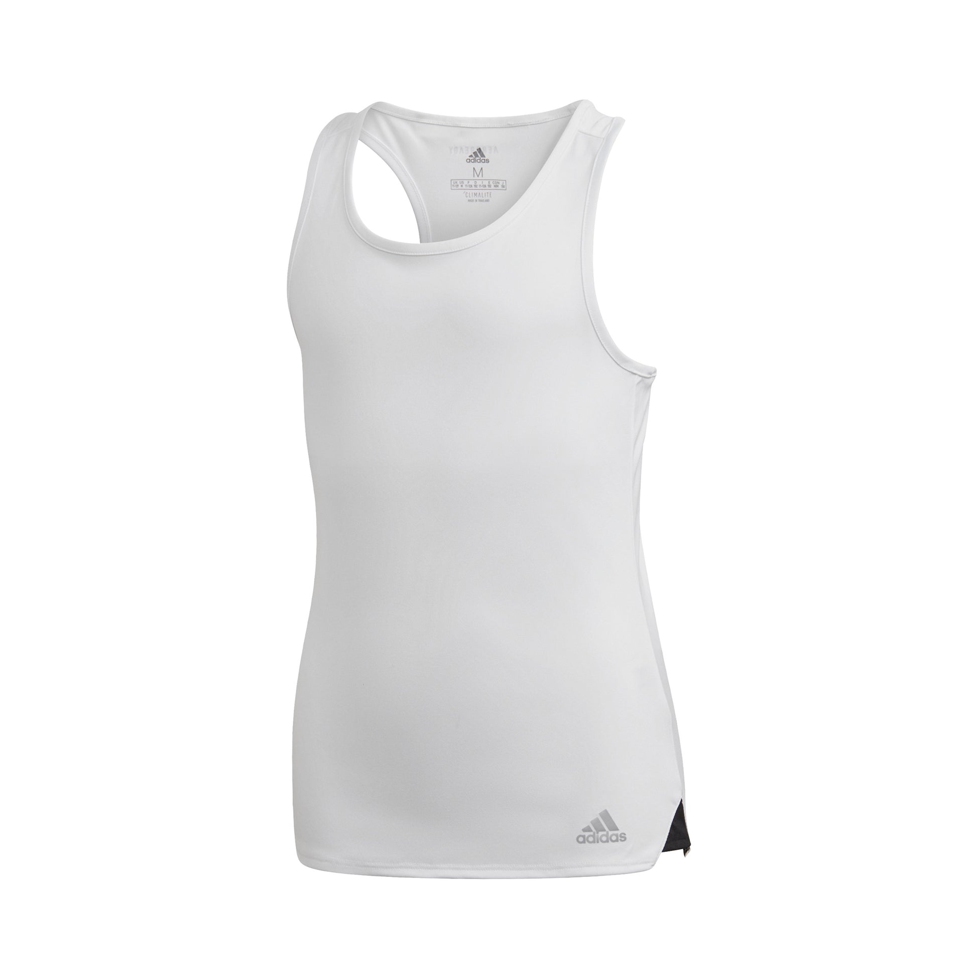 adidas Club Camiseta de tirantes Chicas - blanco, plateado