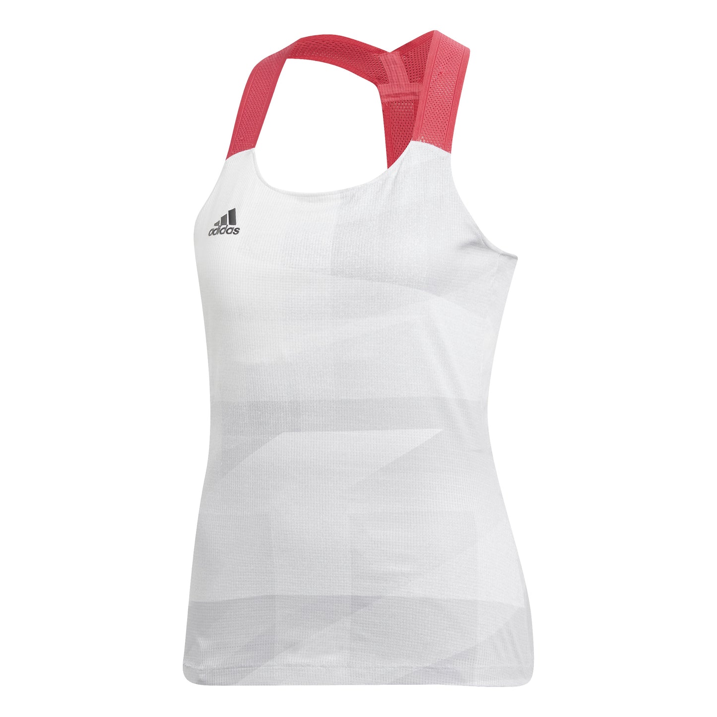adidas Y- Olymp Heat Ready Camiseta de tirantes Mujeres - blanco, rojo