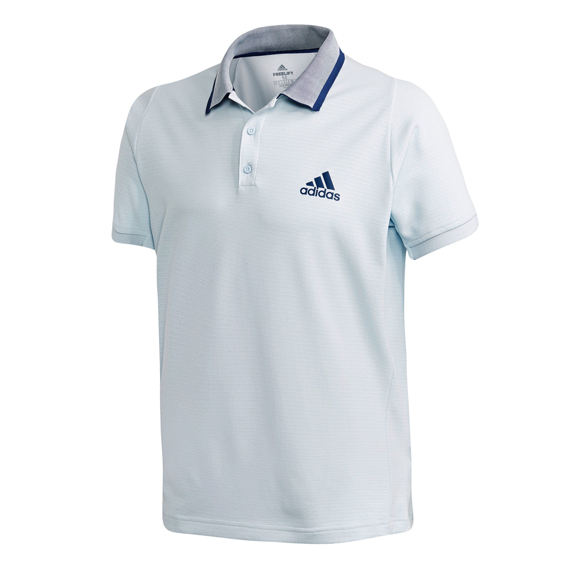 adidas Freelift Polo Hombres - gris claro, azul