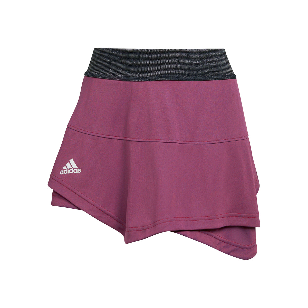 adidas Primeblue Match Glitzer Falda Mujeres - berry, negro
