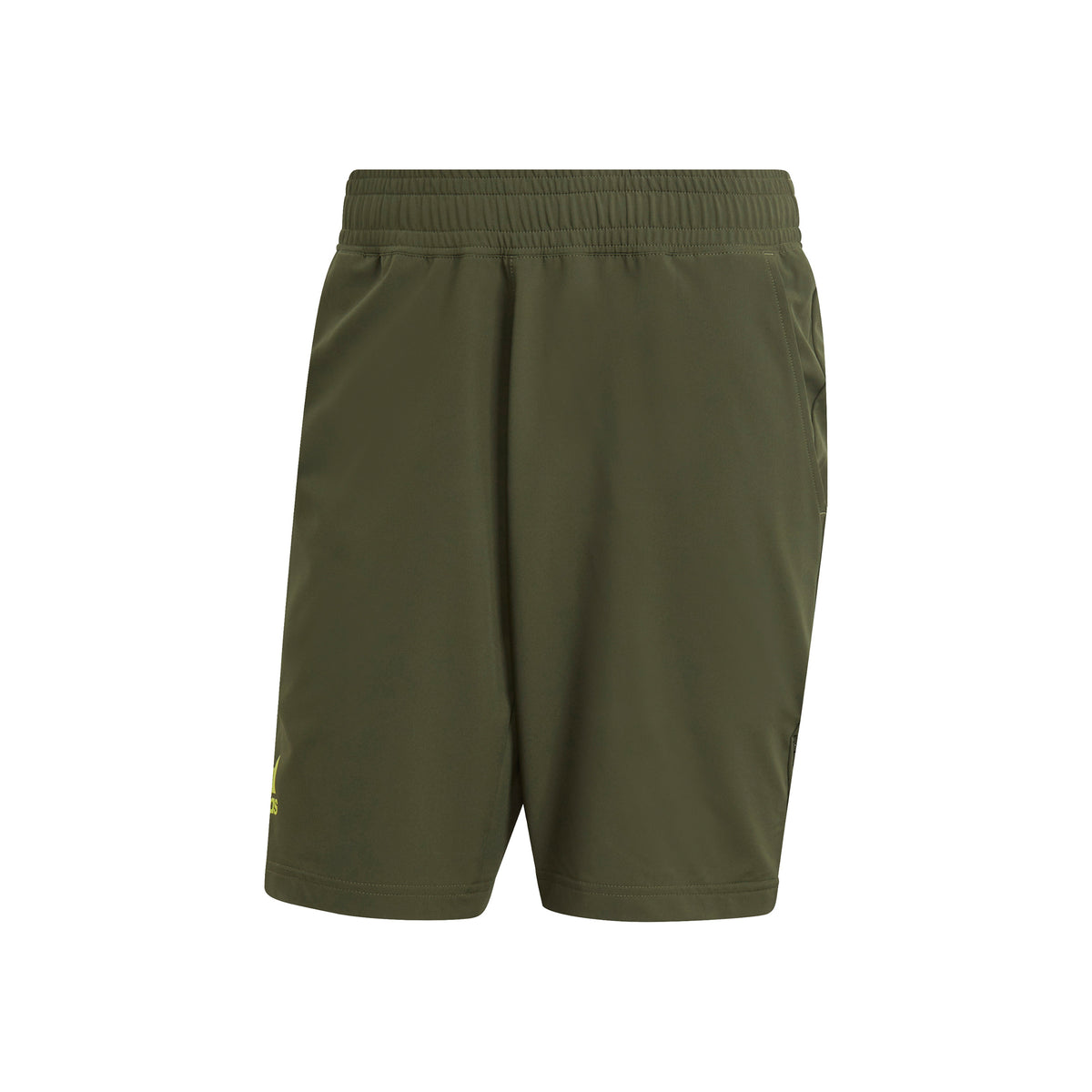 adidas Primeblue Ergo 9in Shorts Hombres - oliva, amarillo
