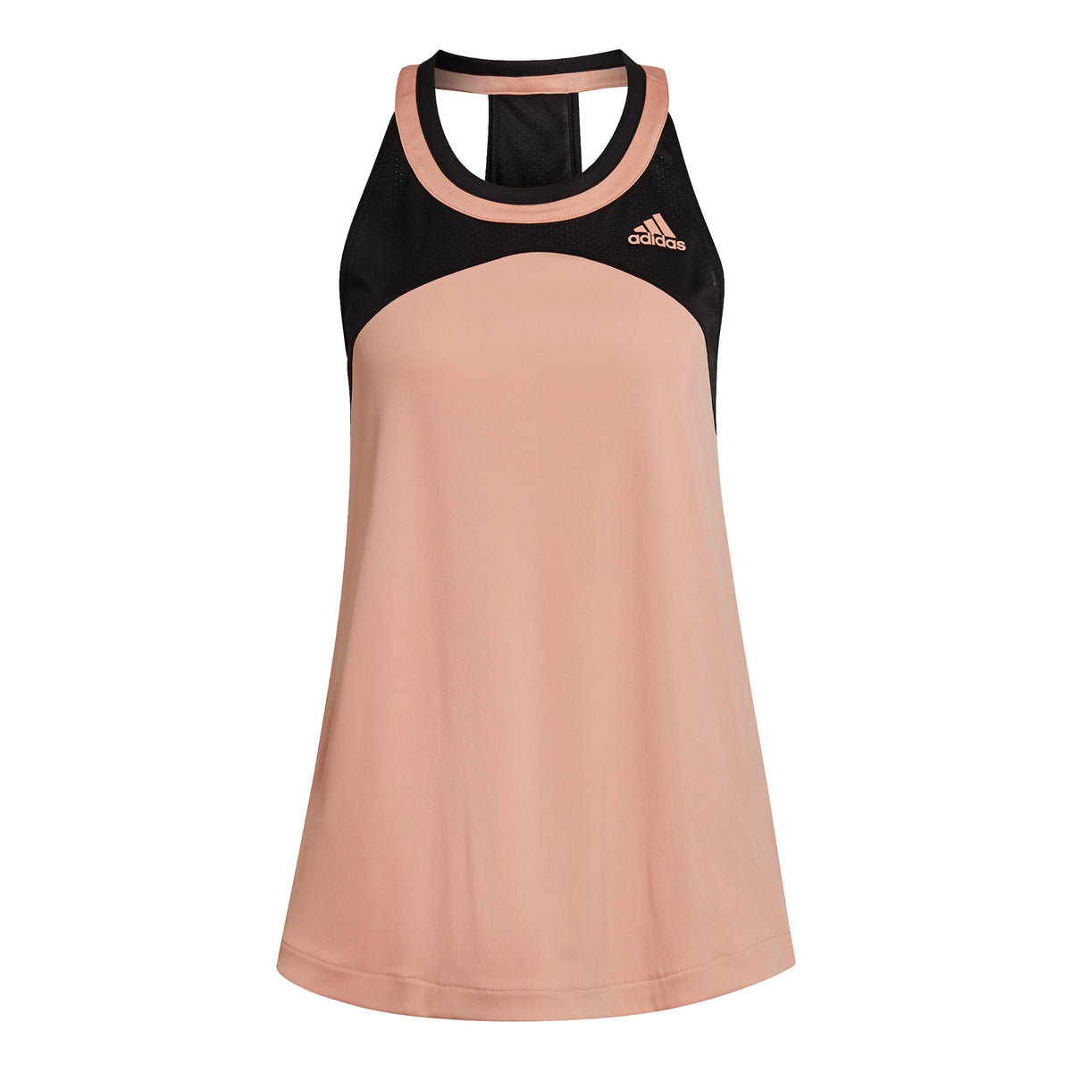 adidas Club Camiseta de tirantes Mujeres - albaricoque, negro