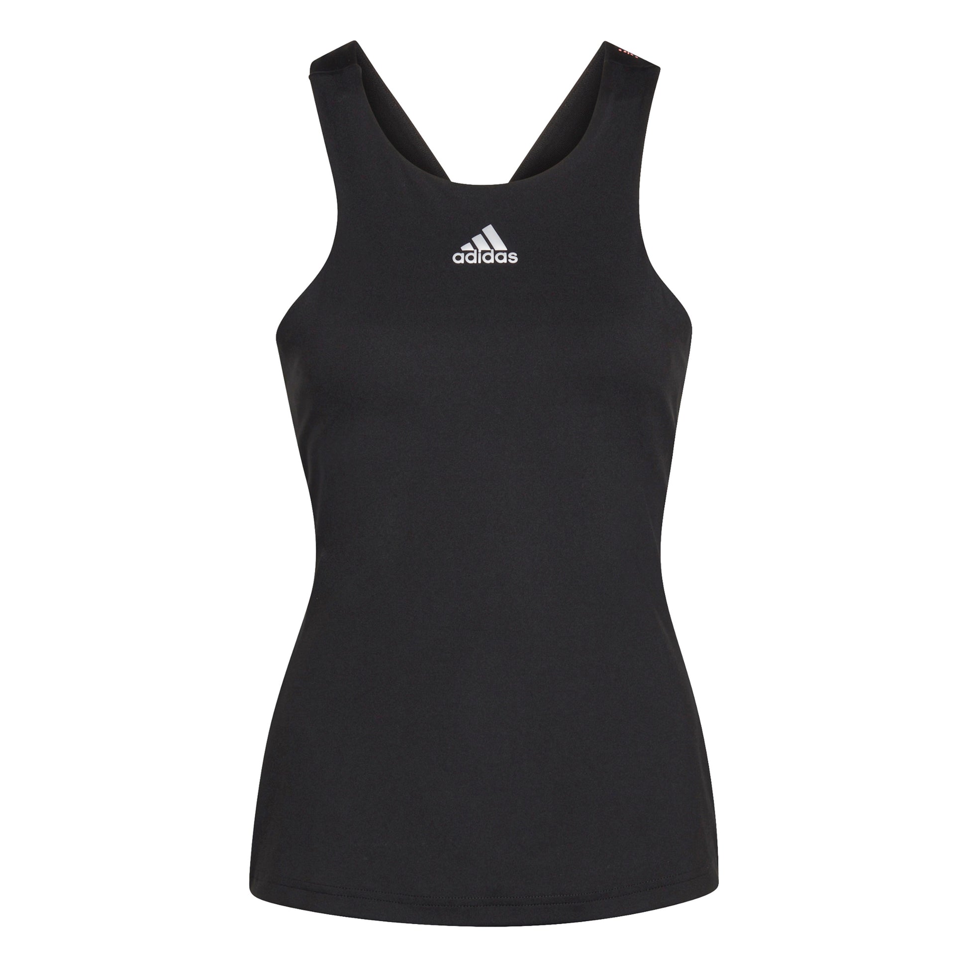adidas Y Camiseta De Tirantes Mujeres-Negro Mate