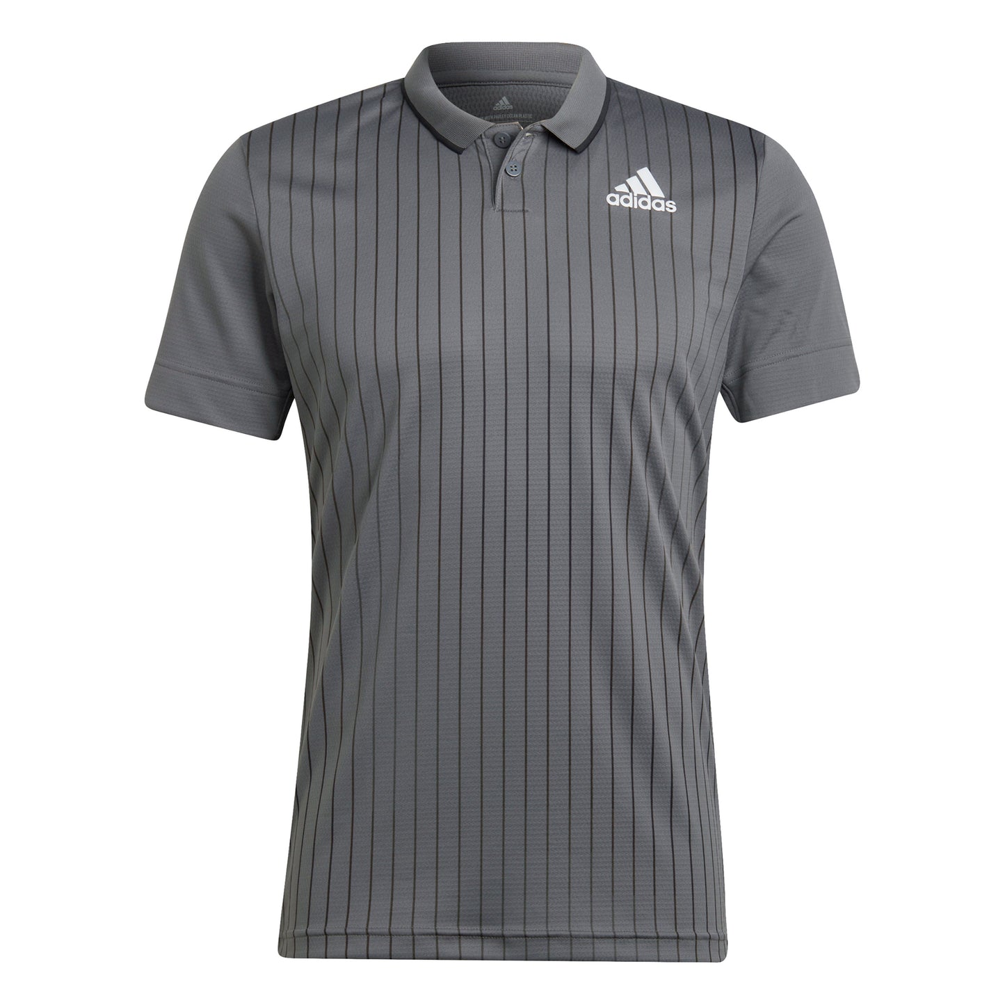 adidas Melbourne Polo Hombres - gris oscuro,