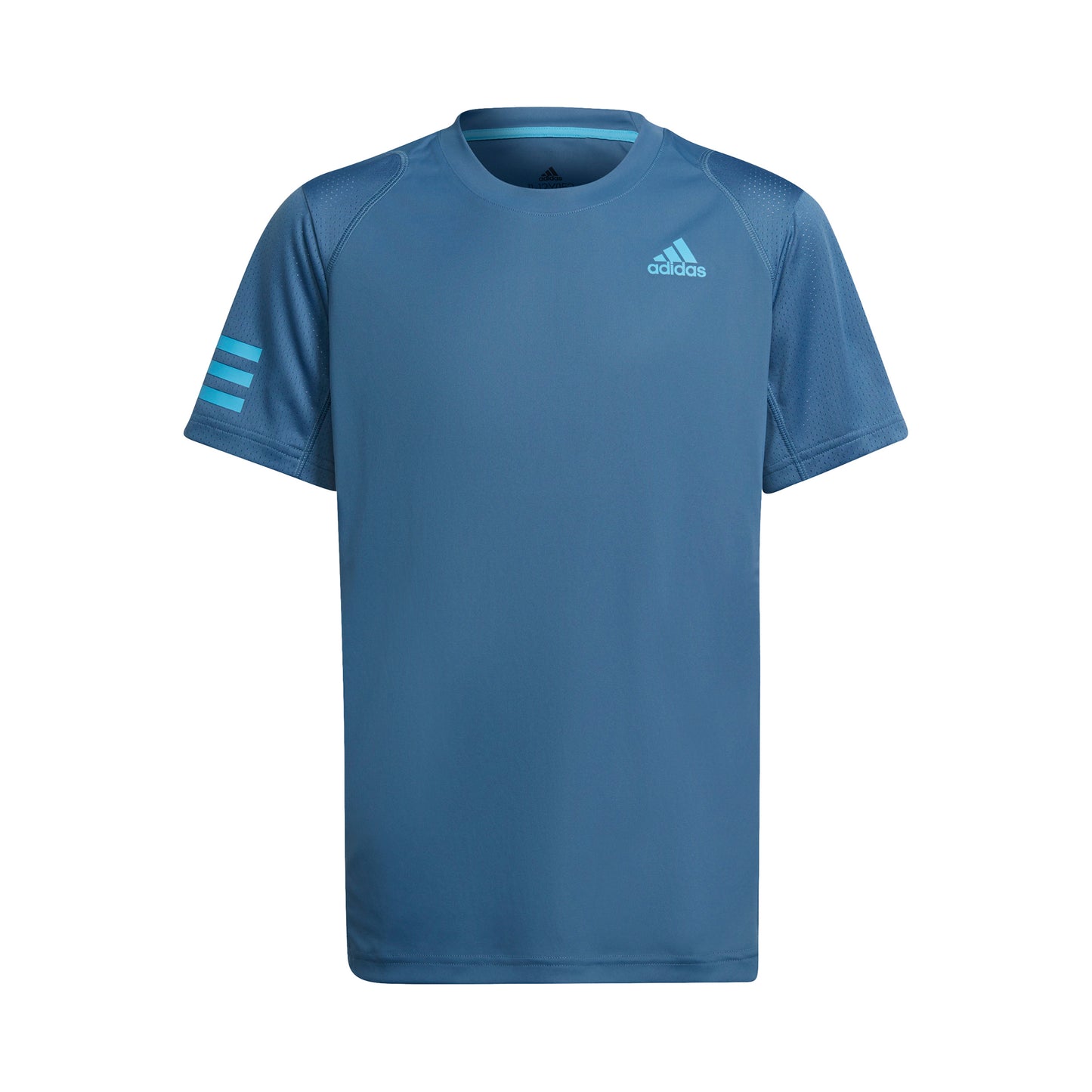 adidas Club 3 Stripes Camiseta de manga corta Chicos - azul,