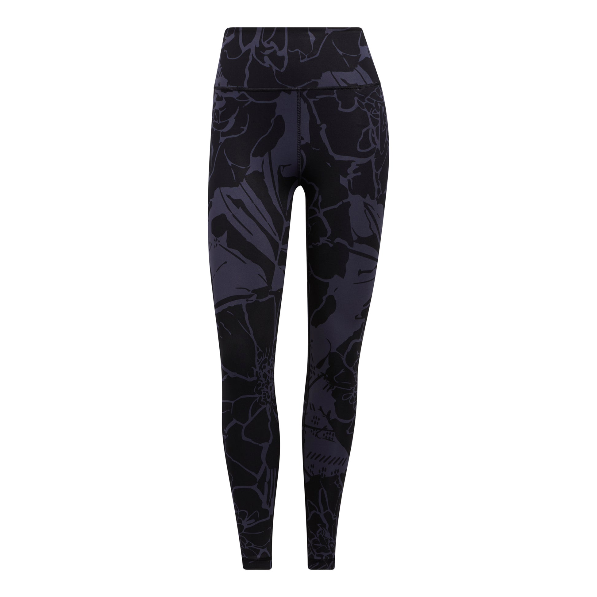 adidas Optime Flower 7/8 Malla Mujeres - azul,