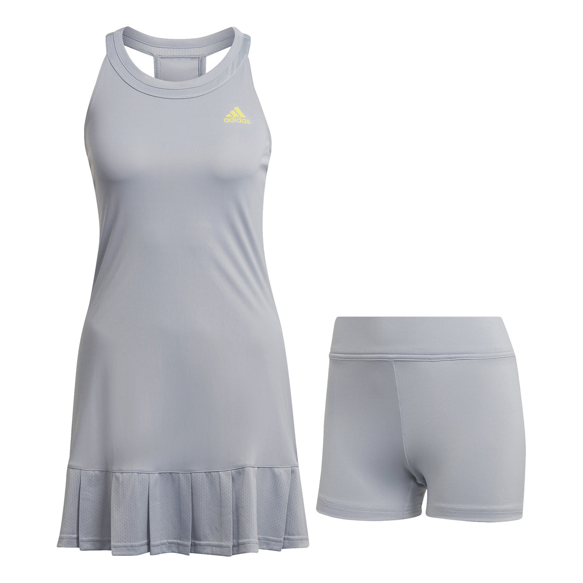 adidas Club Vestido Mujeres - gris,