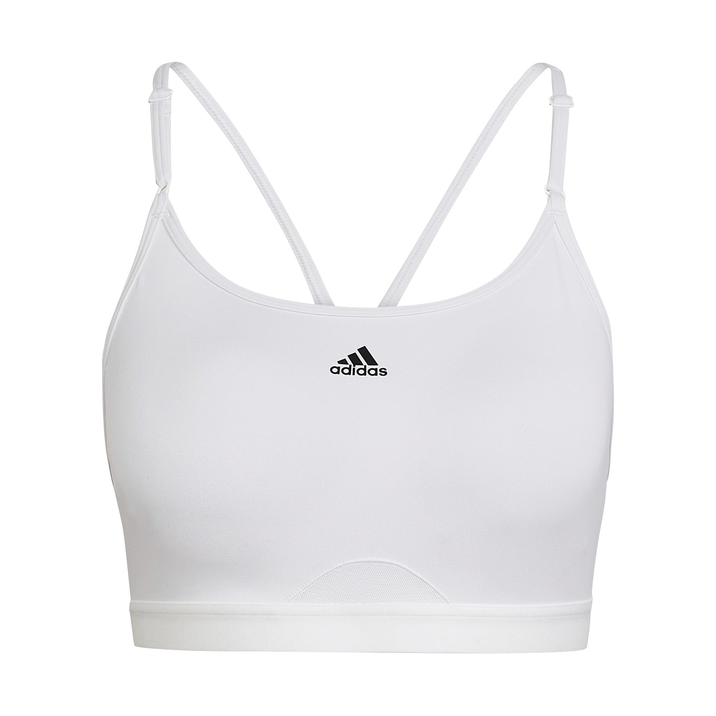 adidas Aero Court AOP Sujetador deportivo Mujeres - blanco
