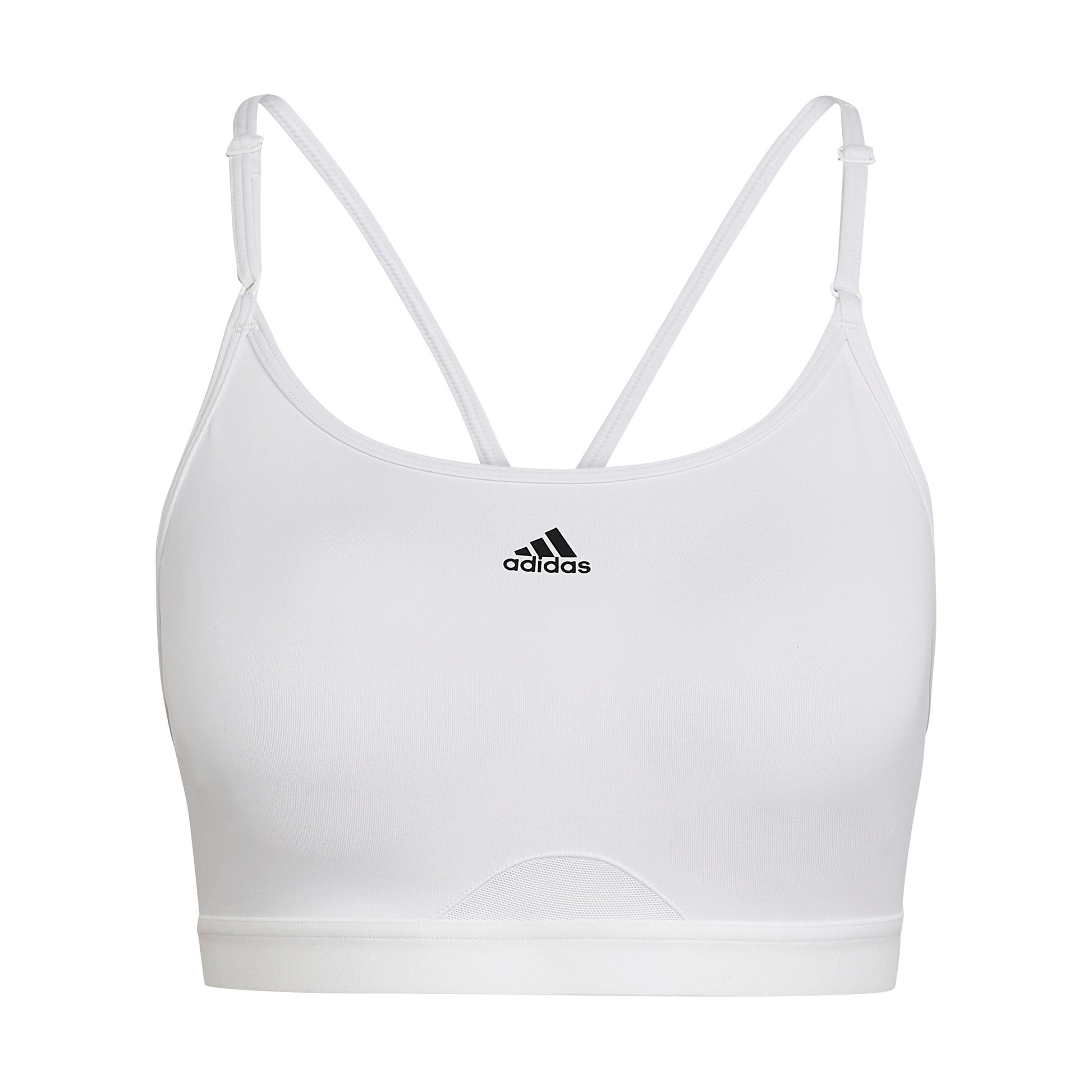 adidas Aero Court AOP Sujetador deportivo Mujeres - blanco