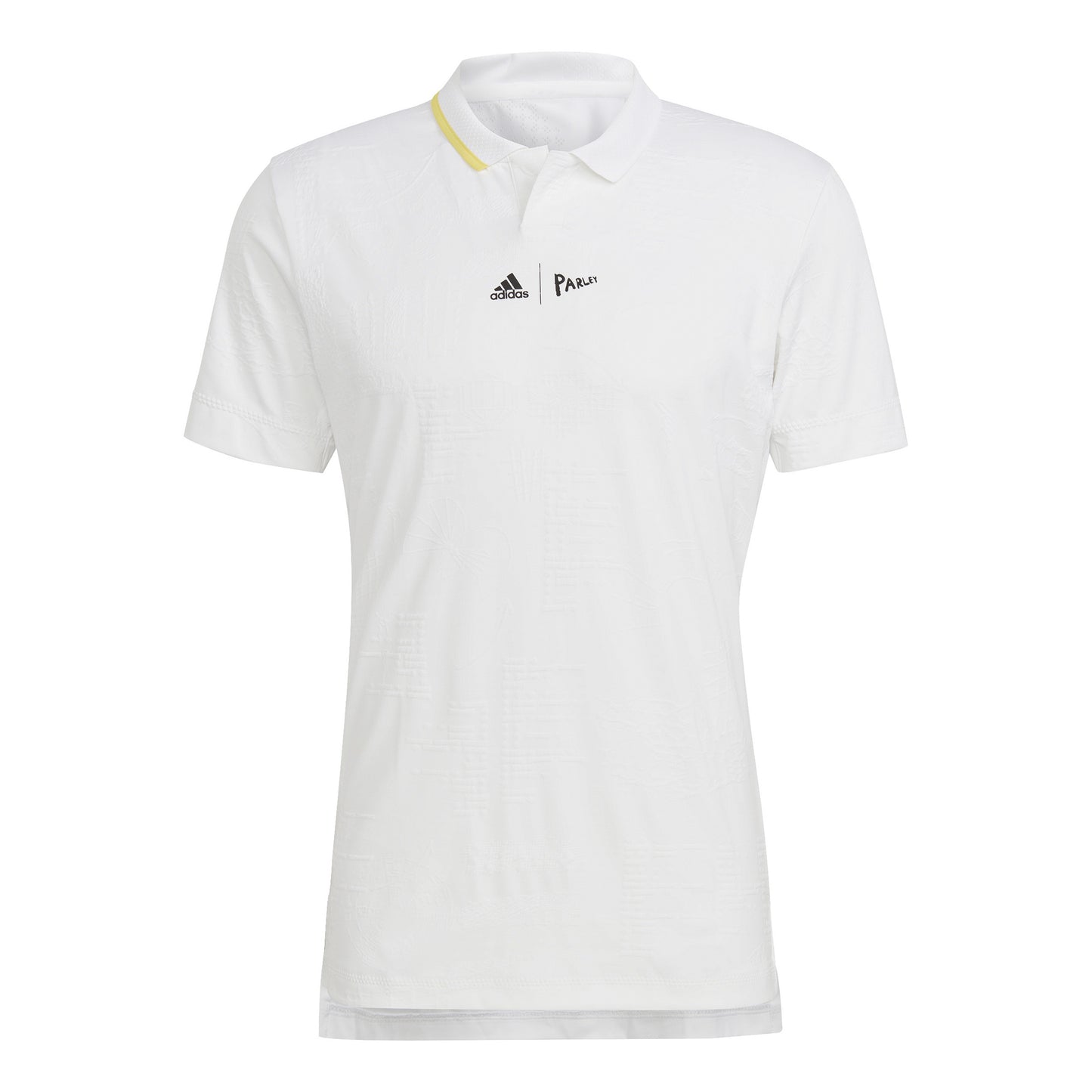 adidas London Polo Hombres-Blanco
